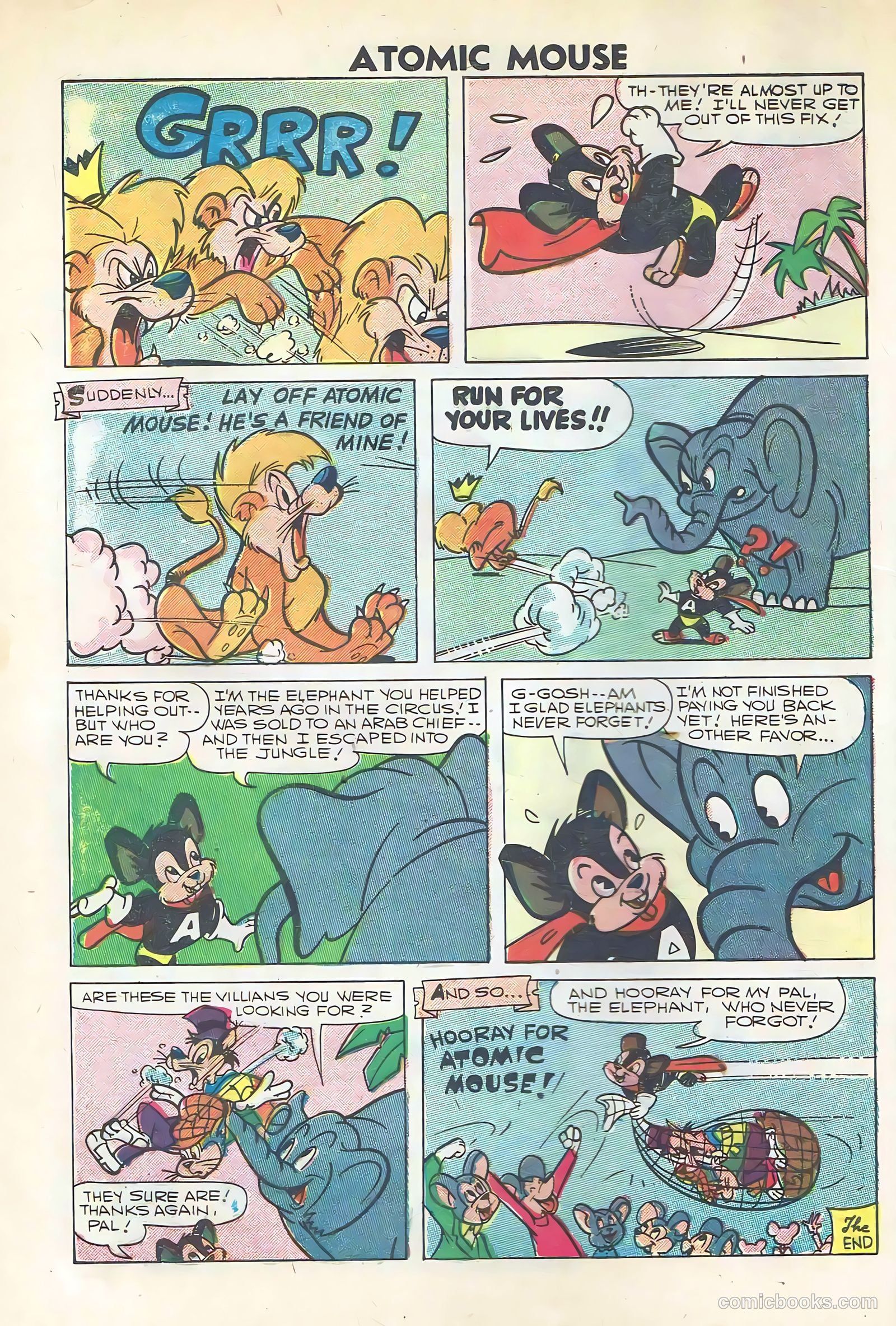 Atomic Mouse #21 (1957) — page 8 of 36