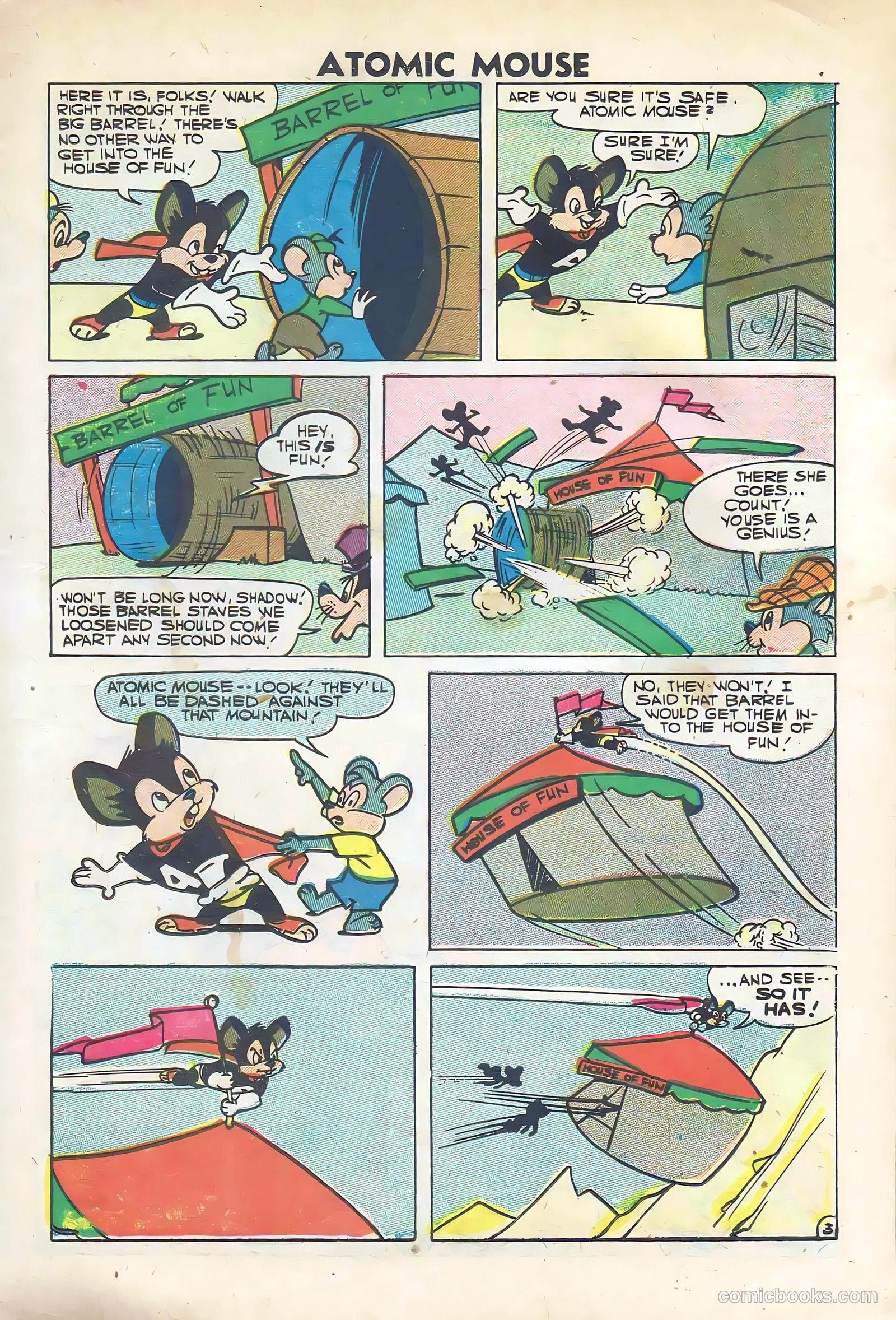 Atomic Mouse #21 (1957) — page 11 of 36