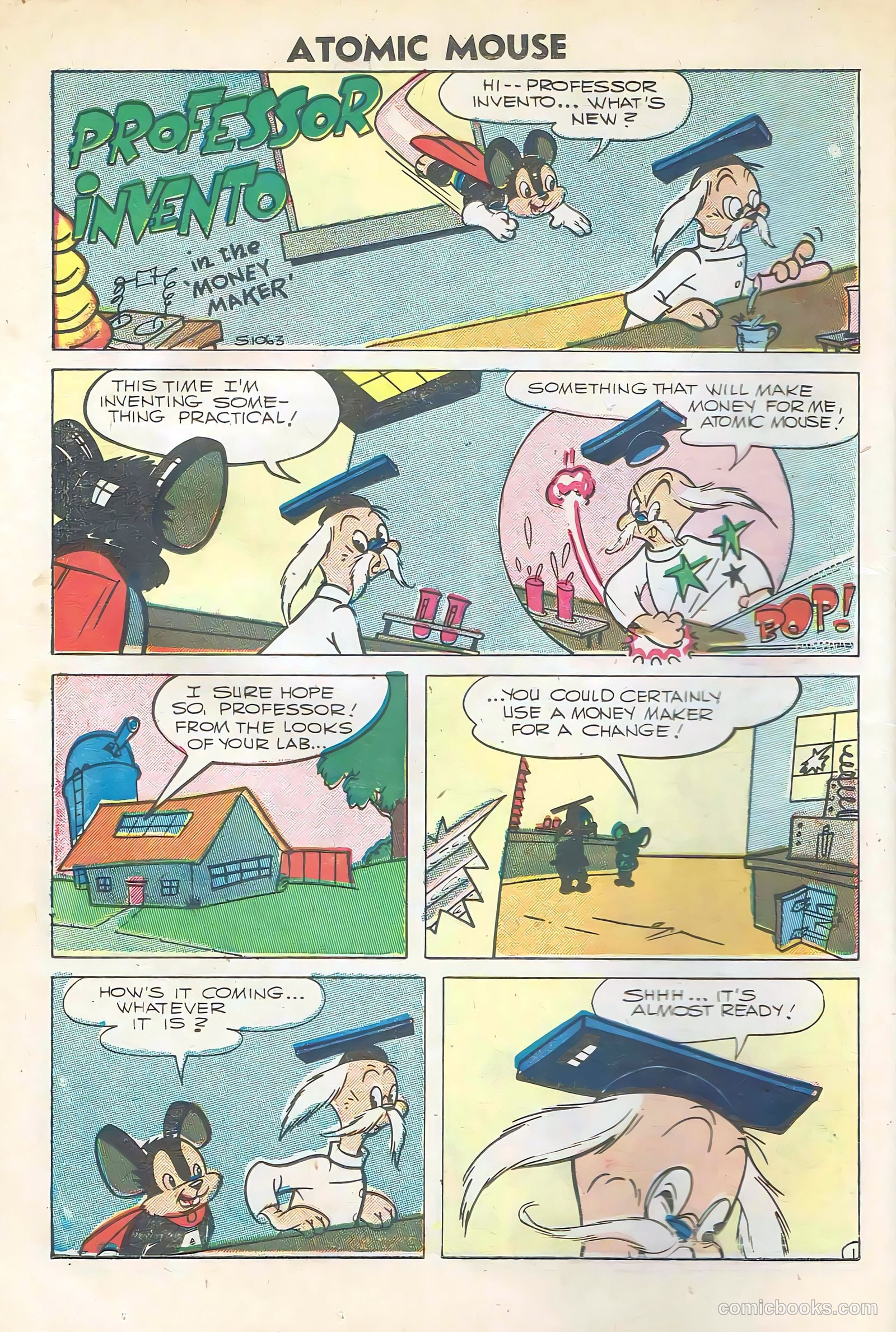 Atomic Mouse #21 (1957) — page 14 of 36