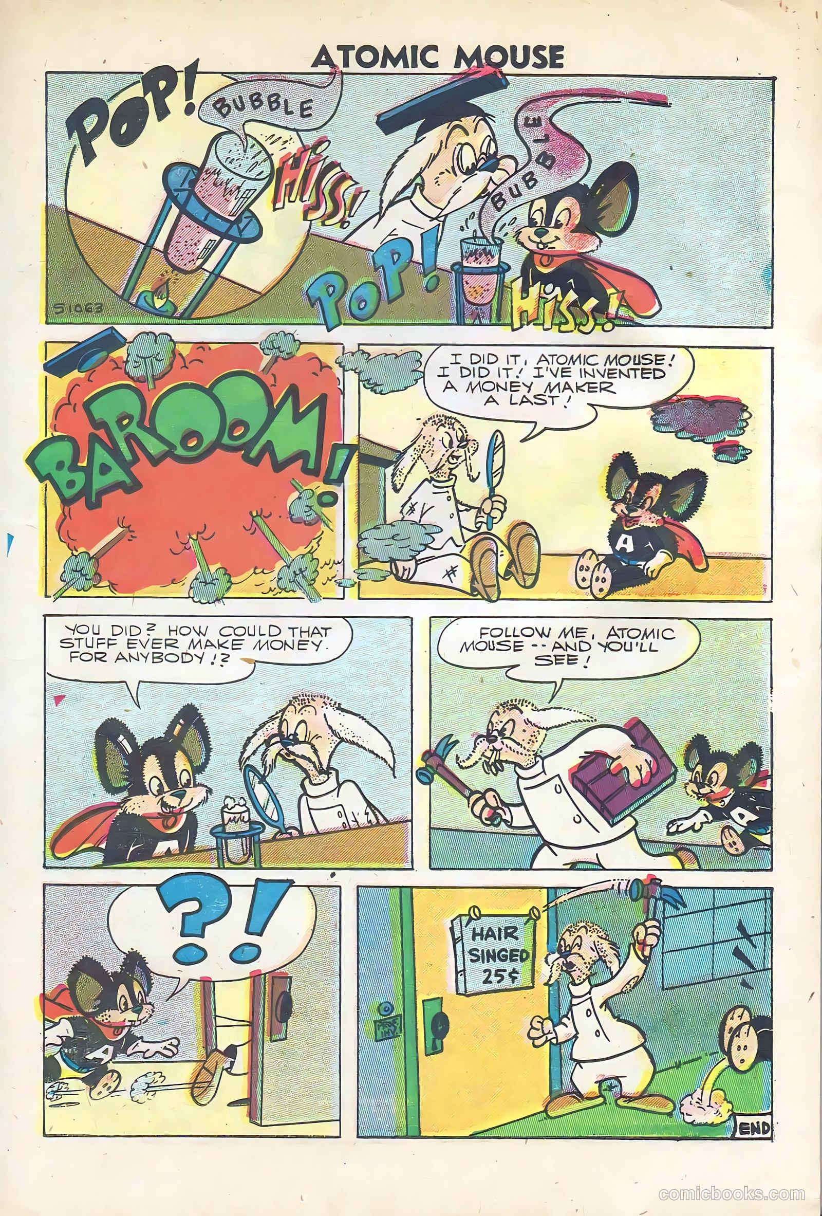 Atomic Mouse #21 (1957) — page 15 of 36
