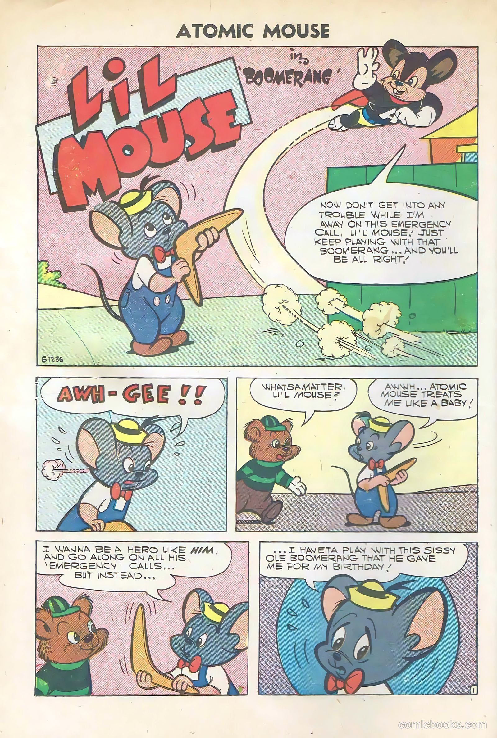 Atomic Mouse #21 (1957) — page 18 of 36