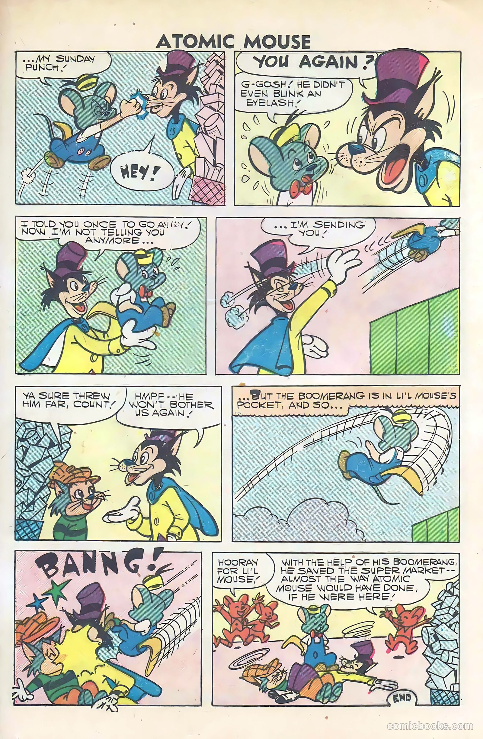 Atomic Mouse #21 (1957) — page 21 of 36