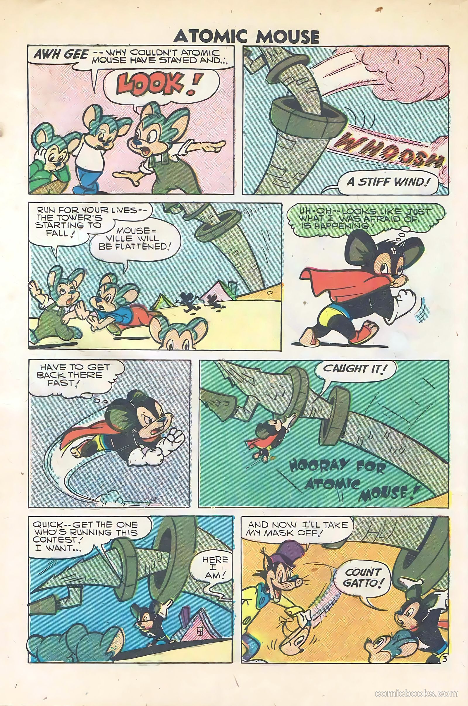Atomic Mouse #21 (1957) — page 28 of 36