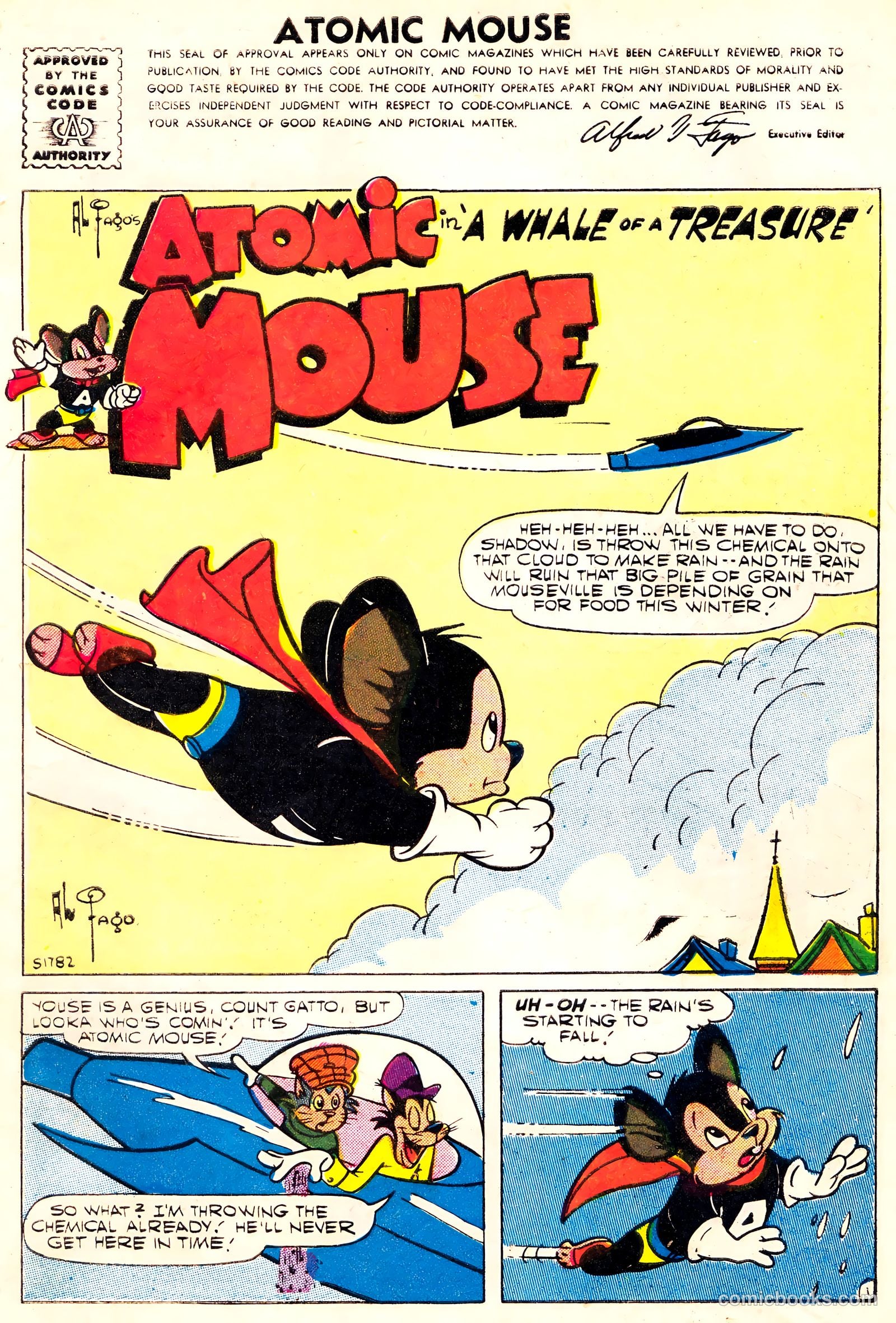 Atomic Mouse #22 (1957) — page 3 of 36