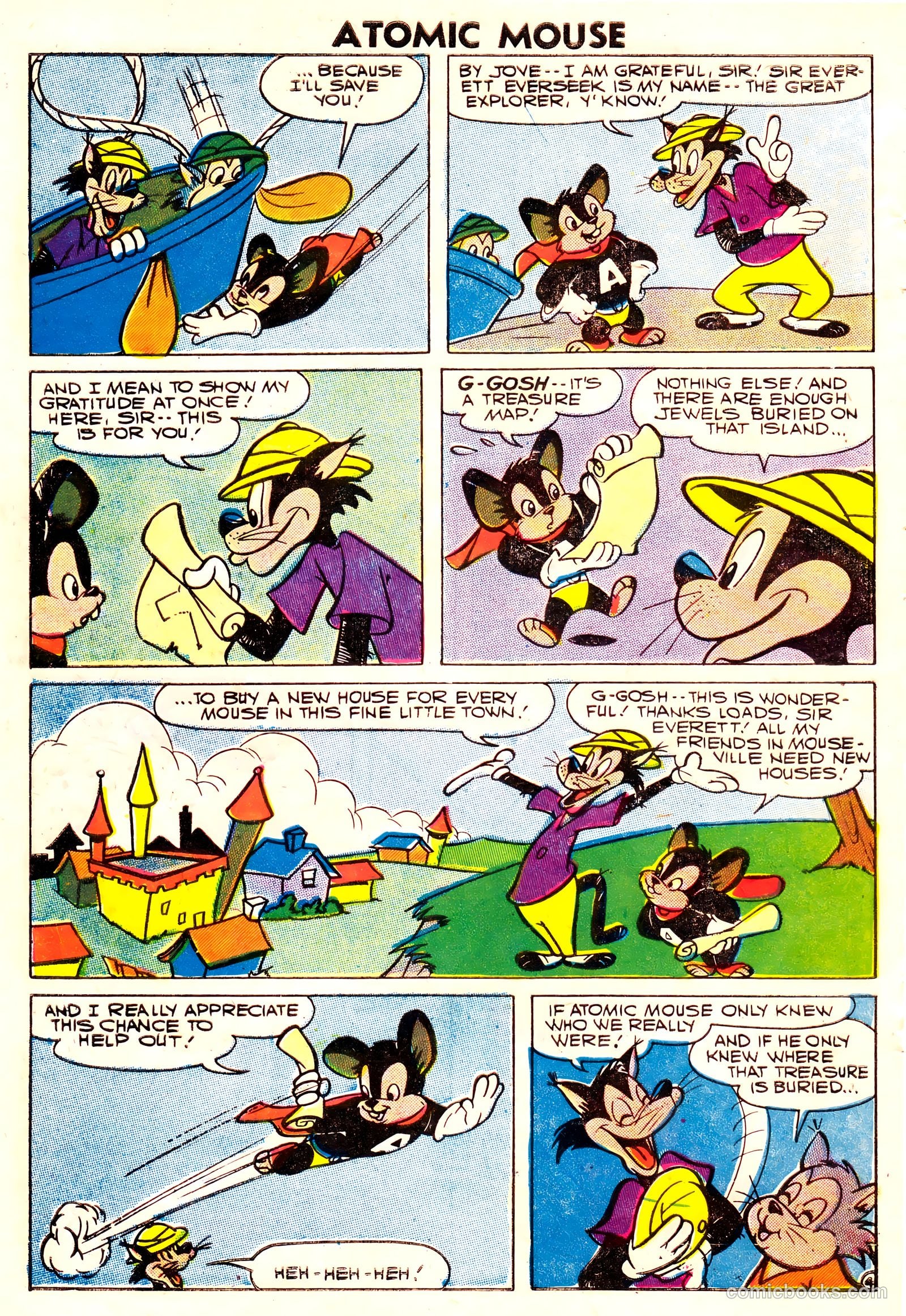 Atomic Mouse #22 (1957) — page 6 of 36