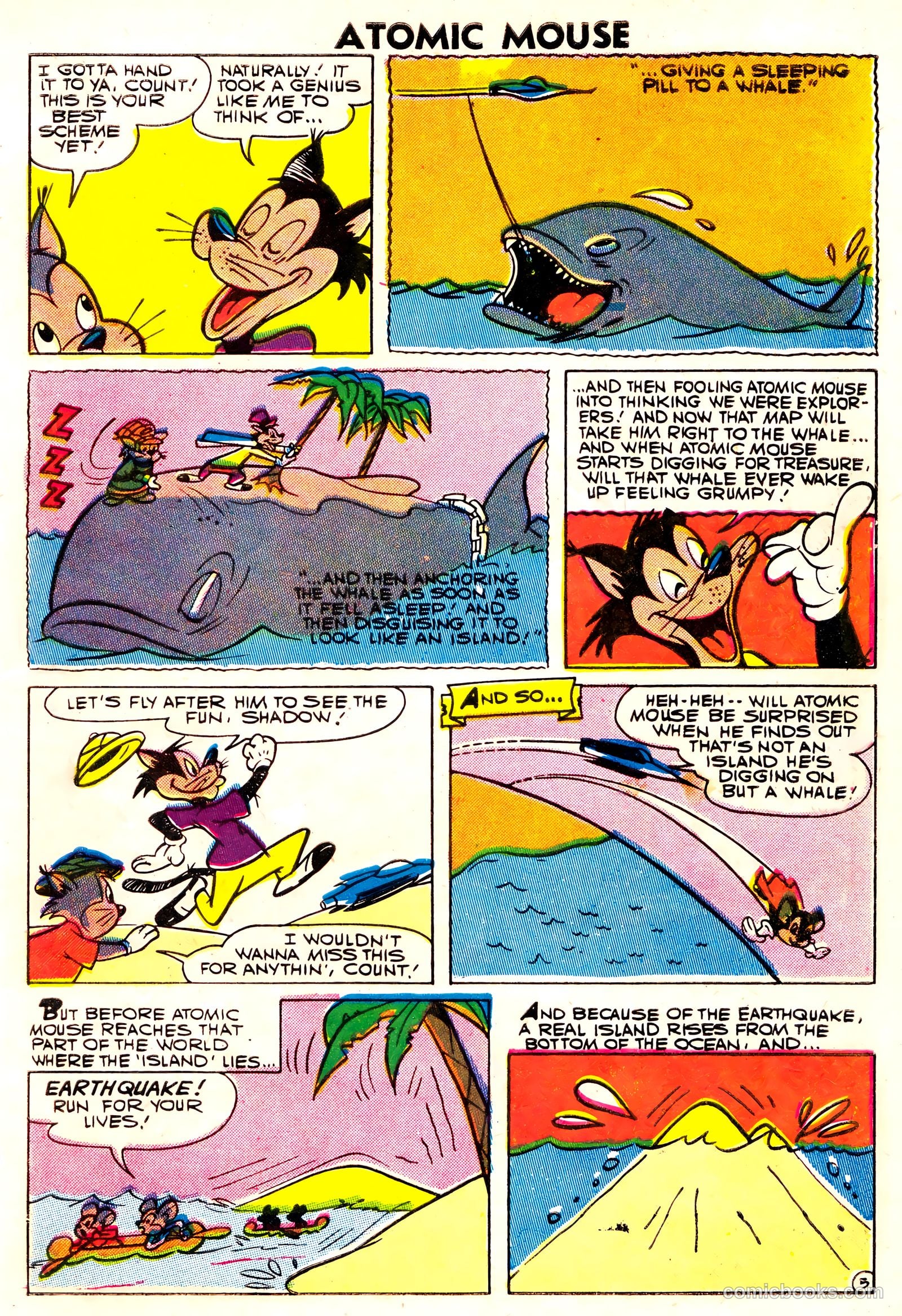 Atomic Mouse #22 (1957) — page 7 of 36