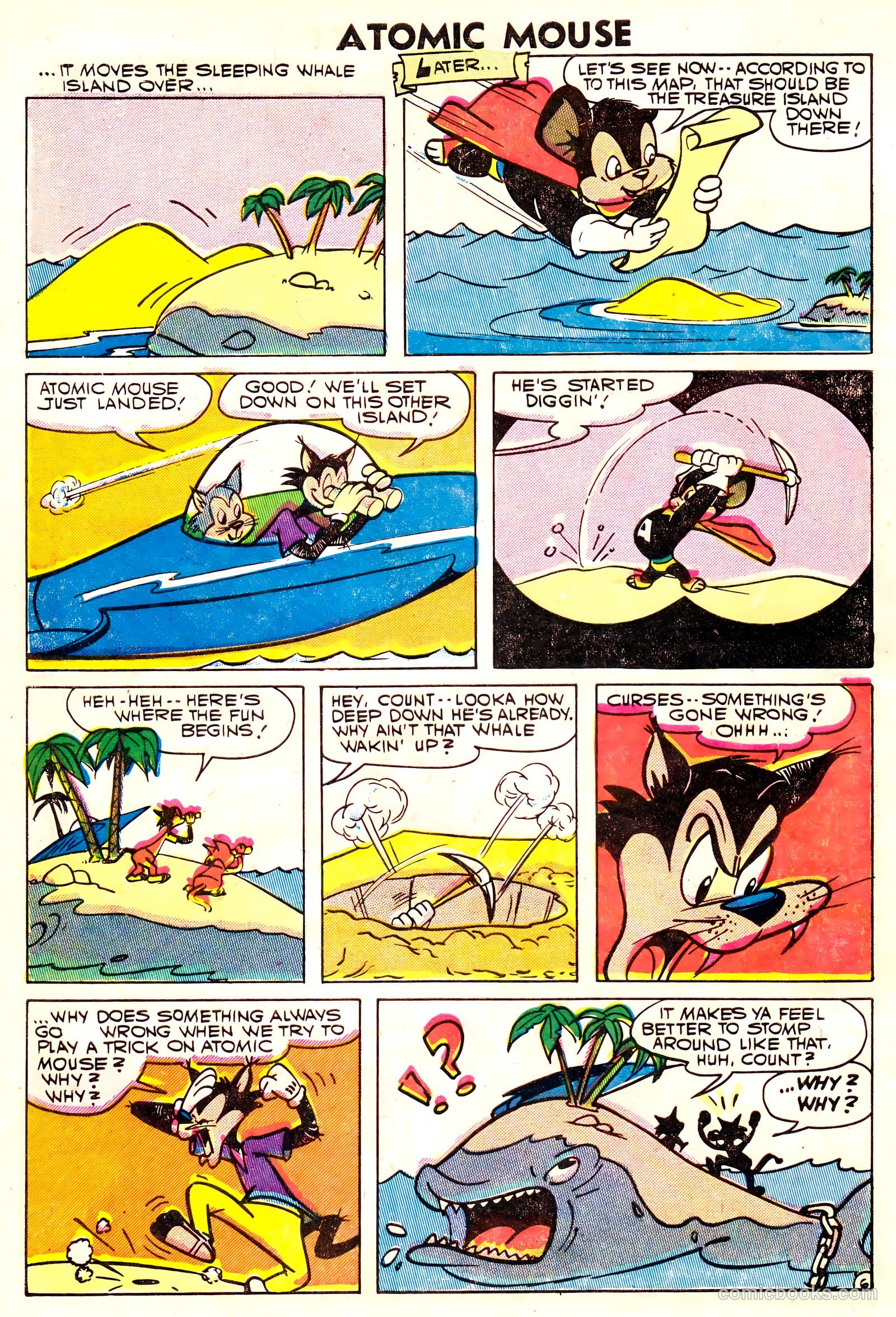 Atomic Mouse #22 (1957) — page 8 of 36