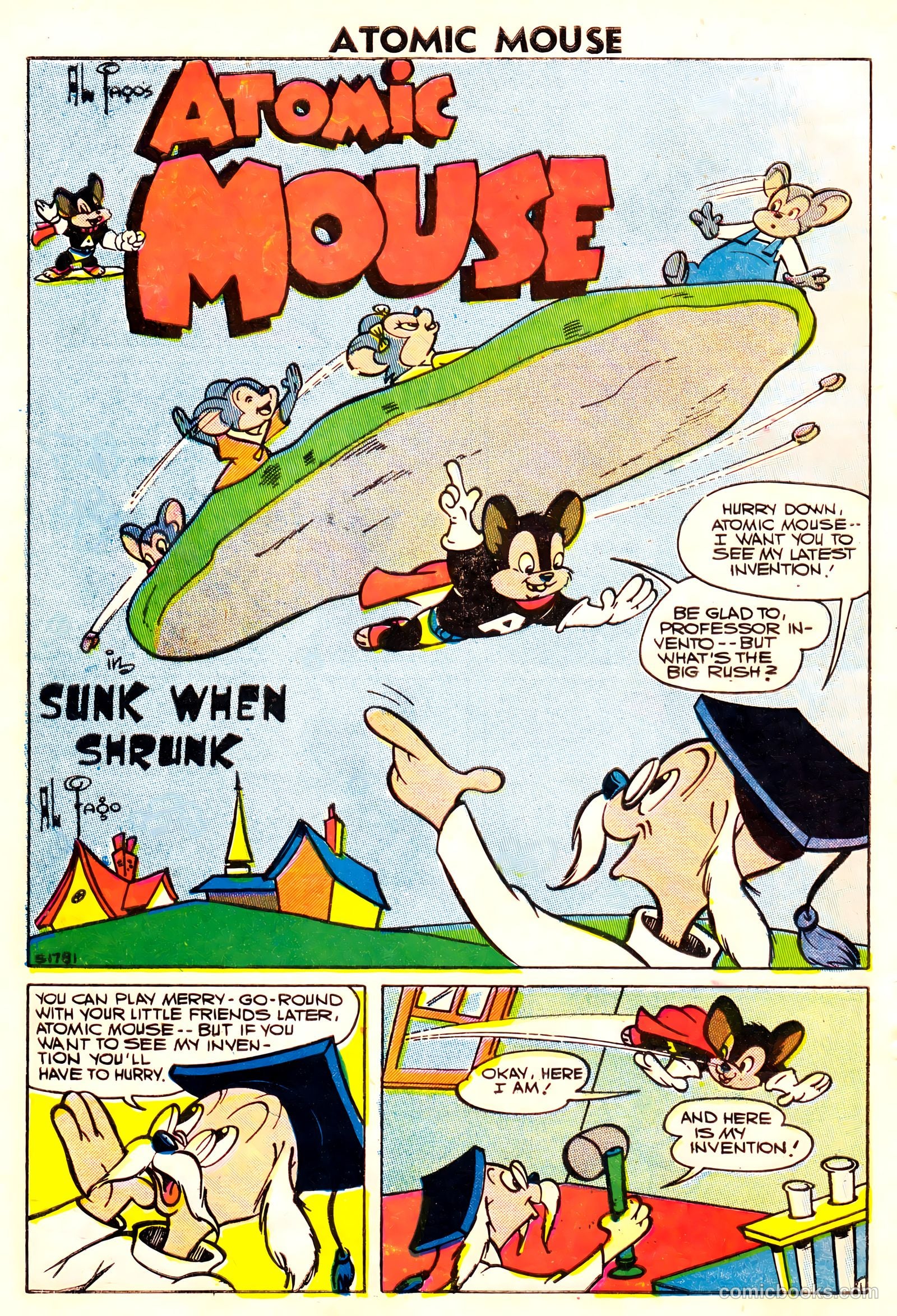 Atomic Mouse #22 (1957) — page 10 of 36