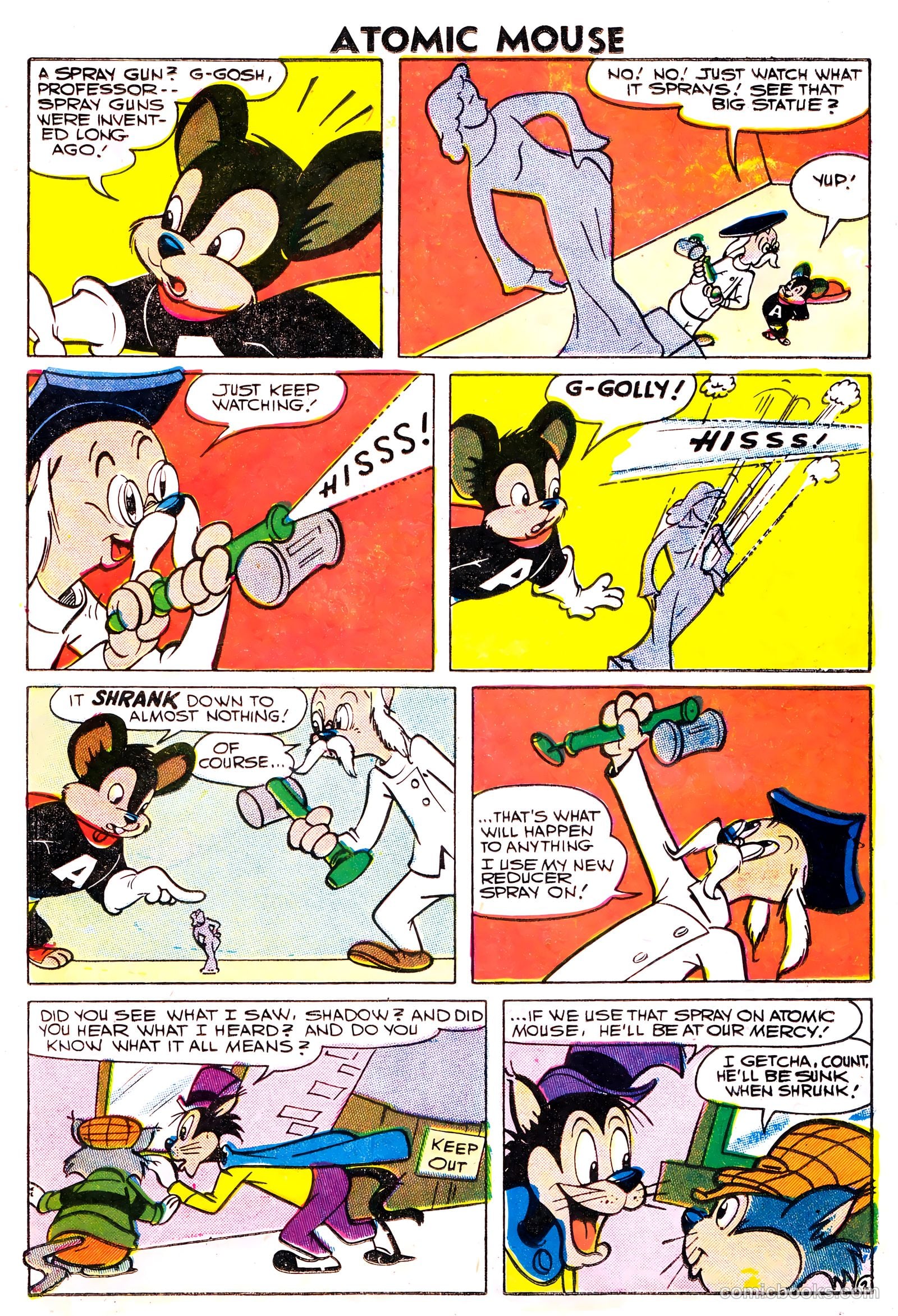 Atomic Mouse #22 (1957) — page 11 of 36