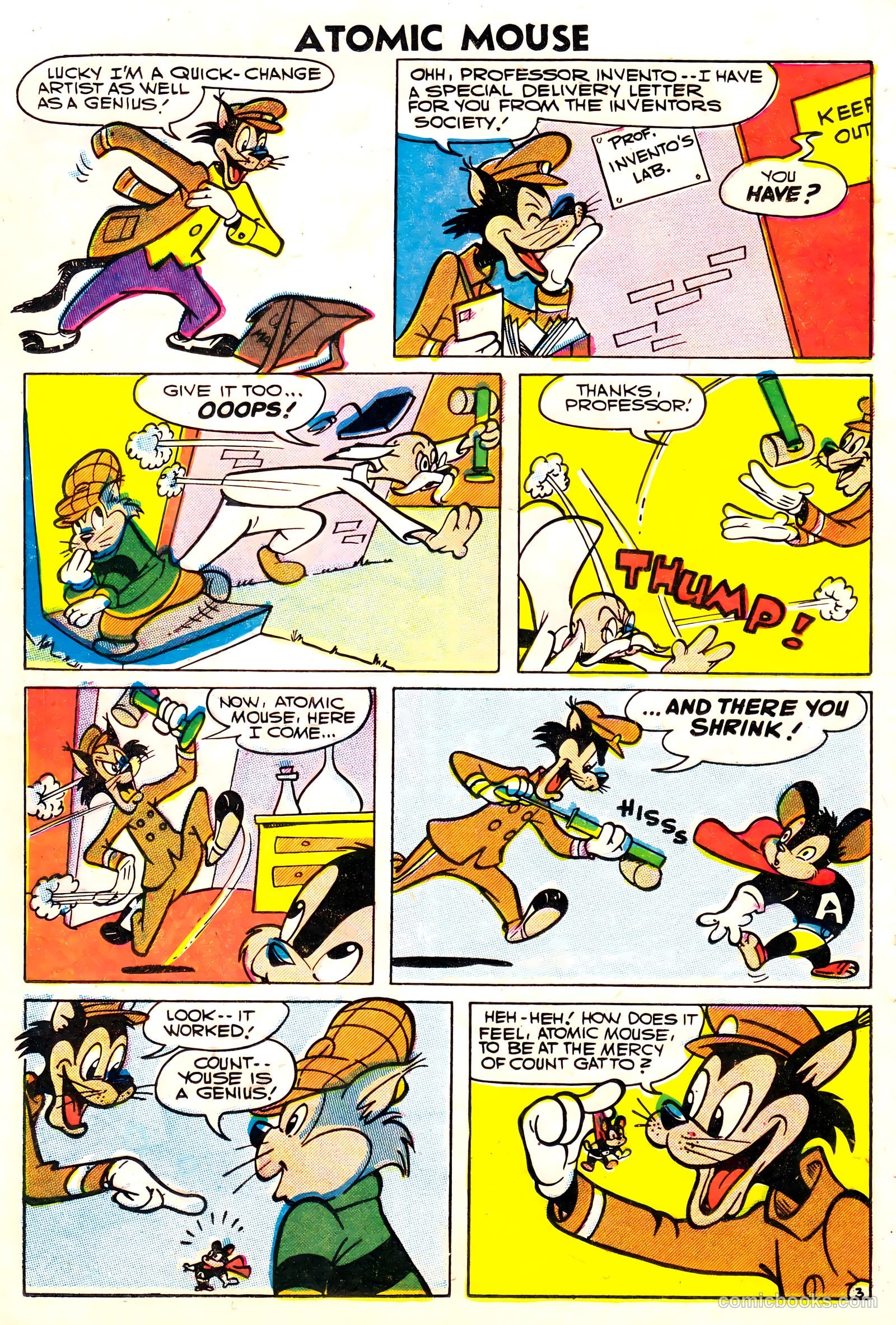 Atomic Mouse #22 (1957) — page 12 of 36