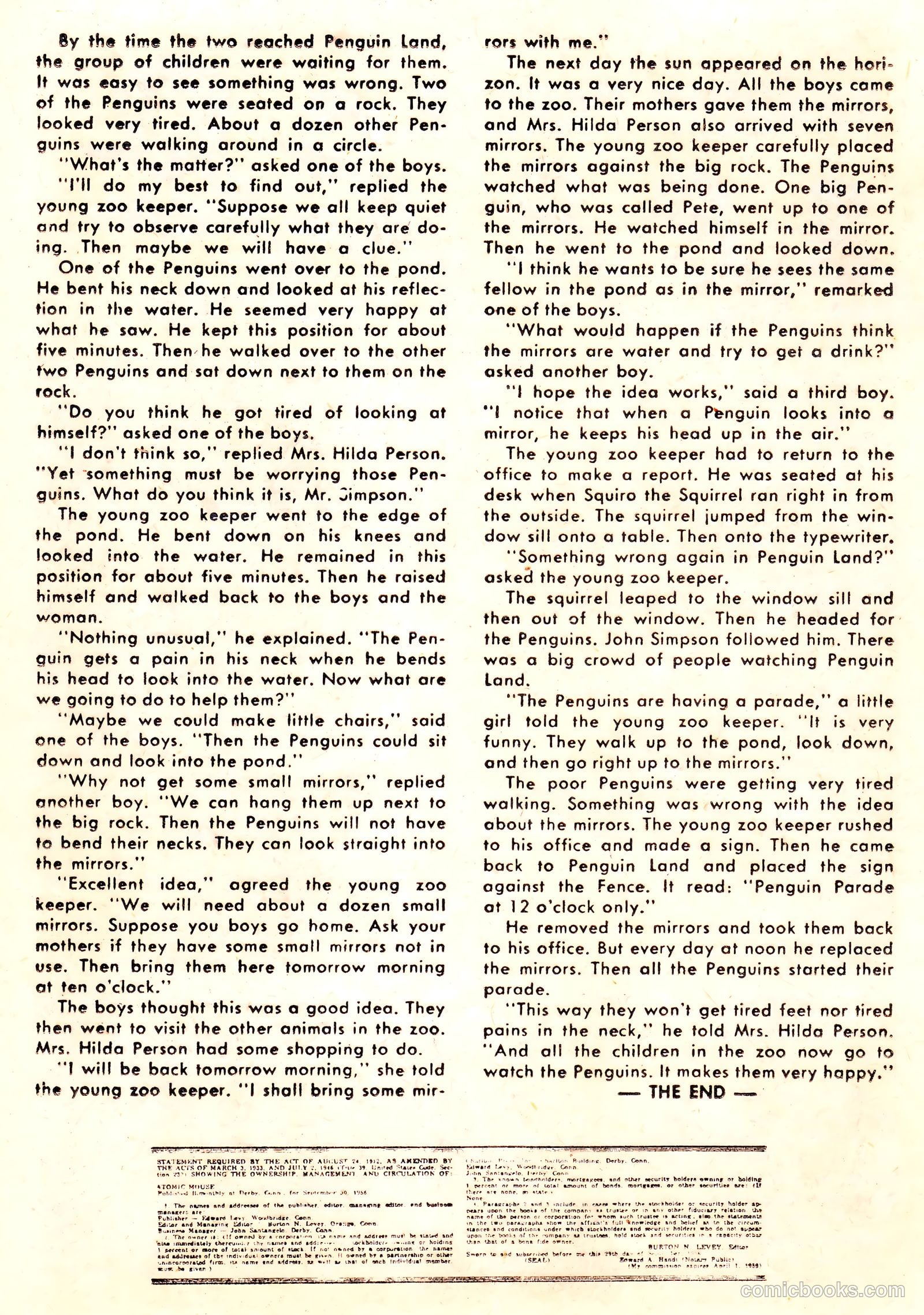 Atomic Mouse #22 (1957) — page 18 of 36