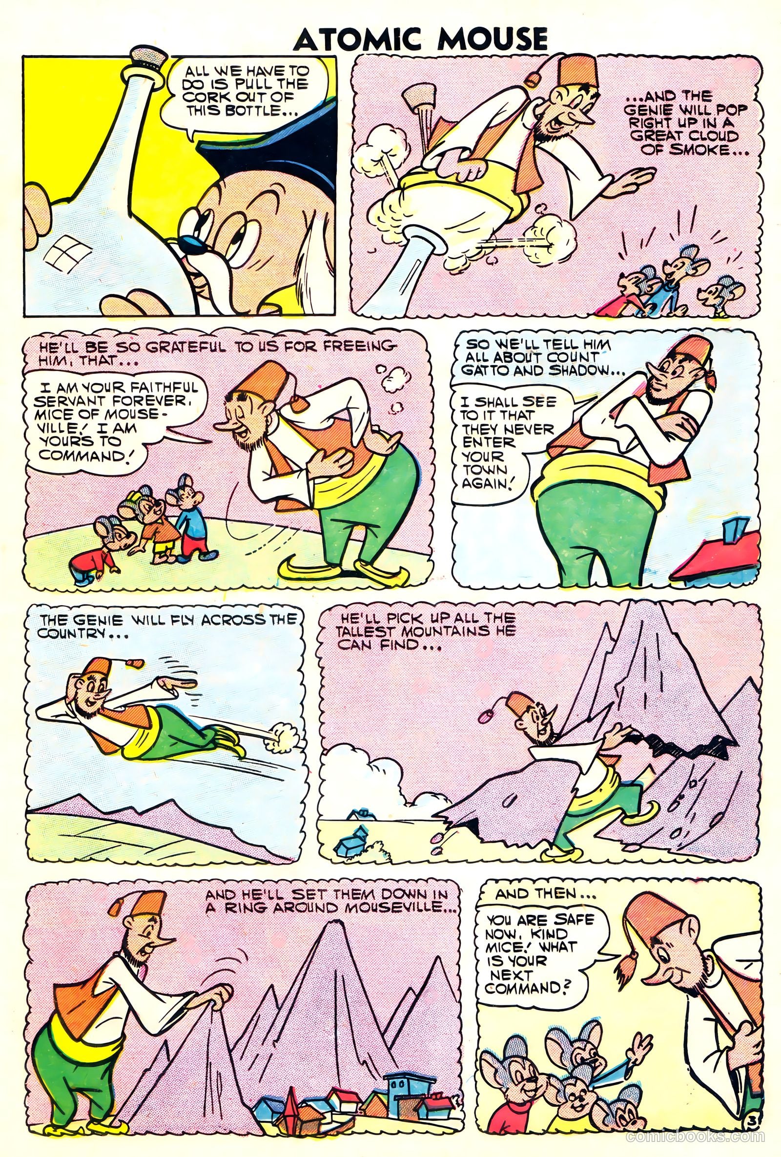 Atomic Mouse #22 (1957) — page 21 of 36