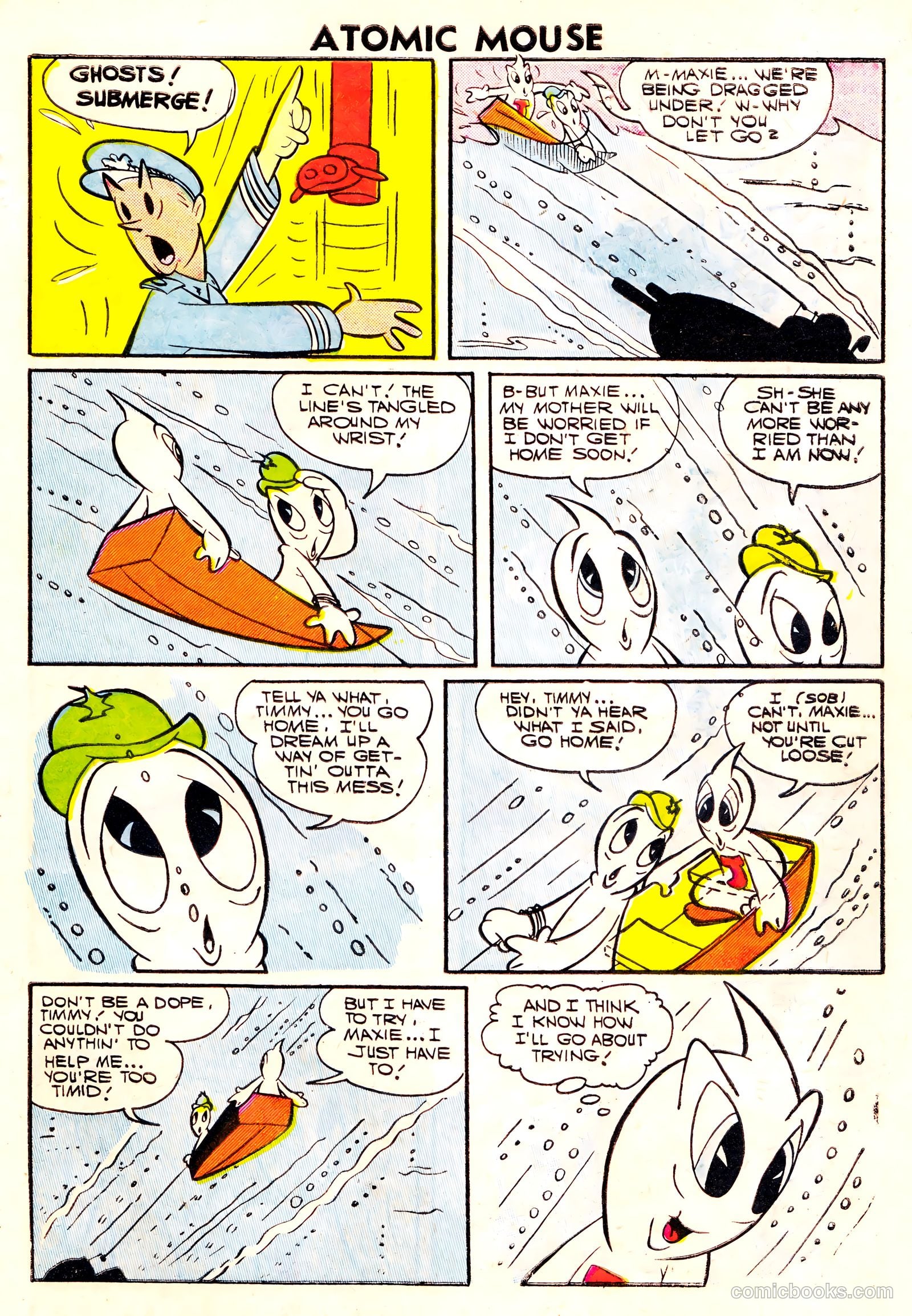 Atomic Mouse #22 (1957) — page 27 of 36