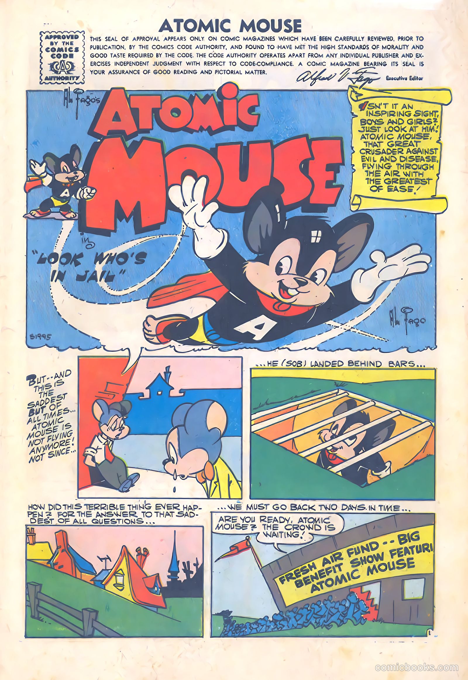 Atomic Mouse #23 (1957) — page 3 of 35