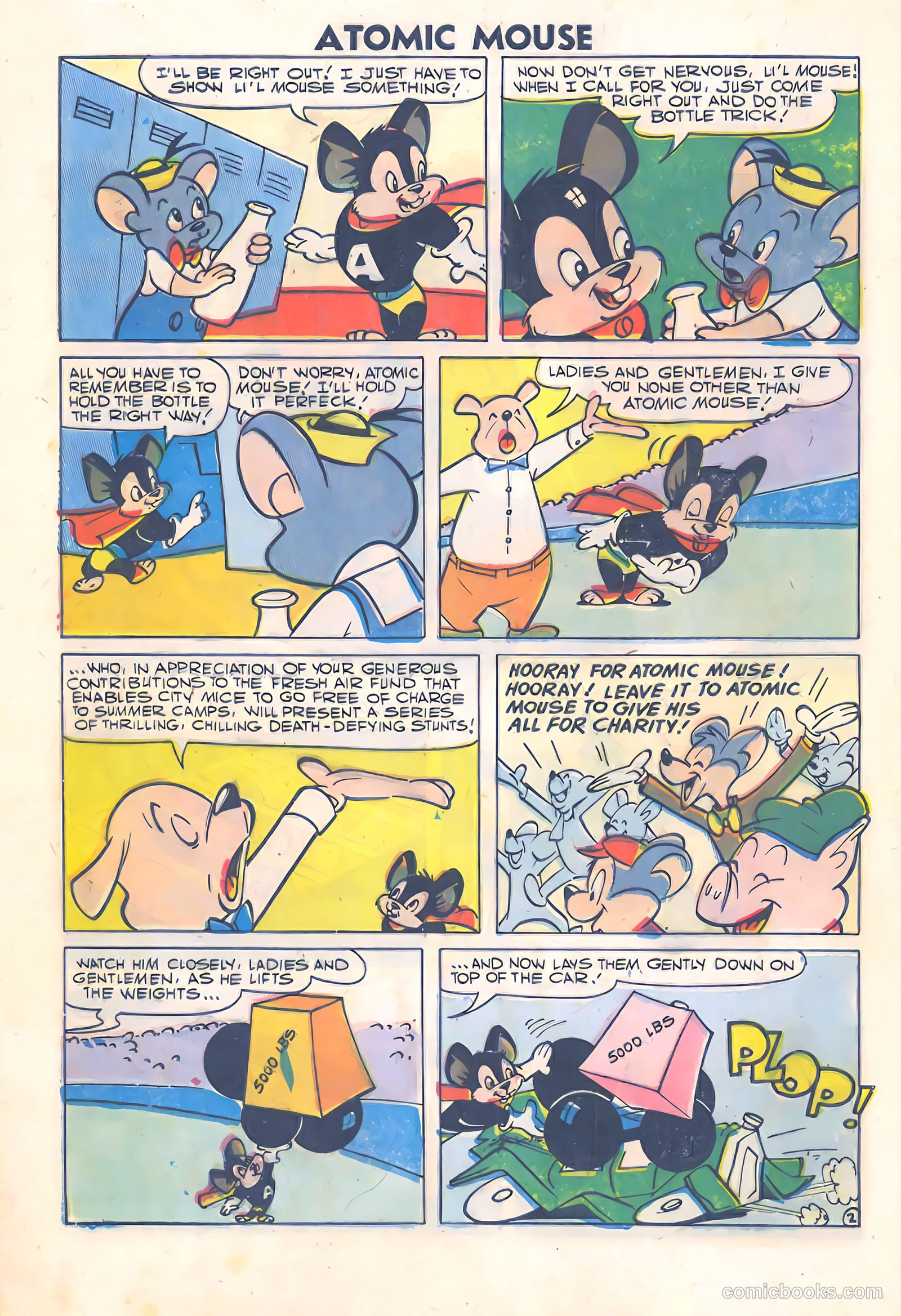 Atomic Mouse #23 (1957) — page 4 of 35