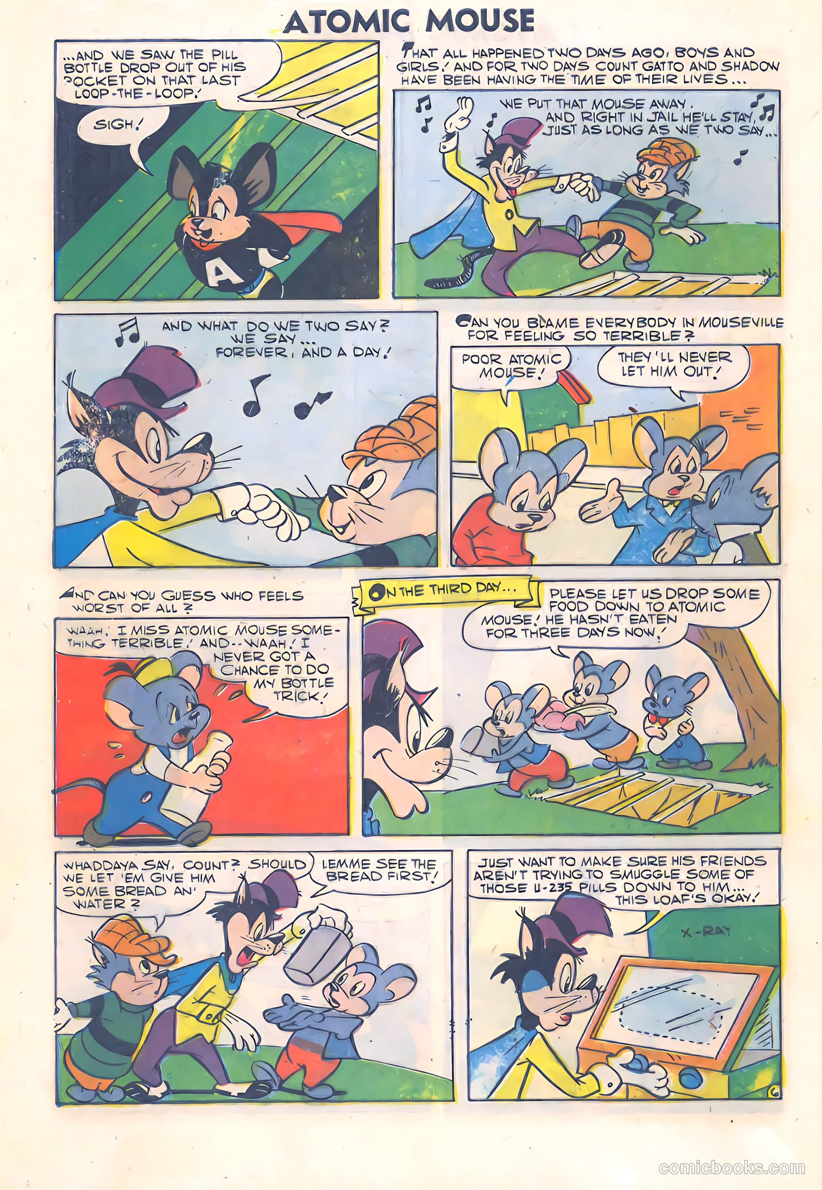 Atomic Mouse #23 (1957) — page 8 of 35