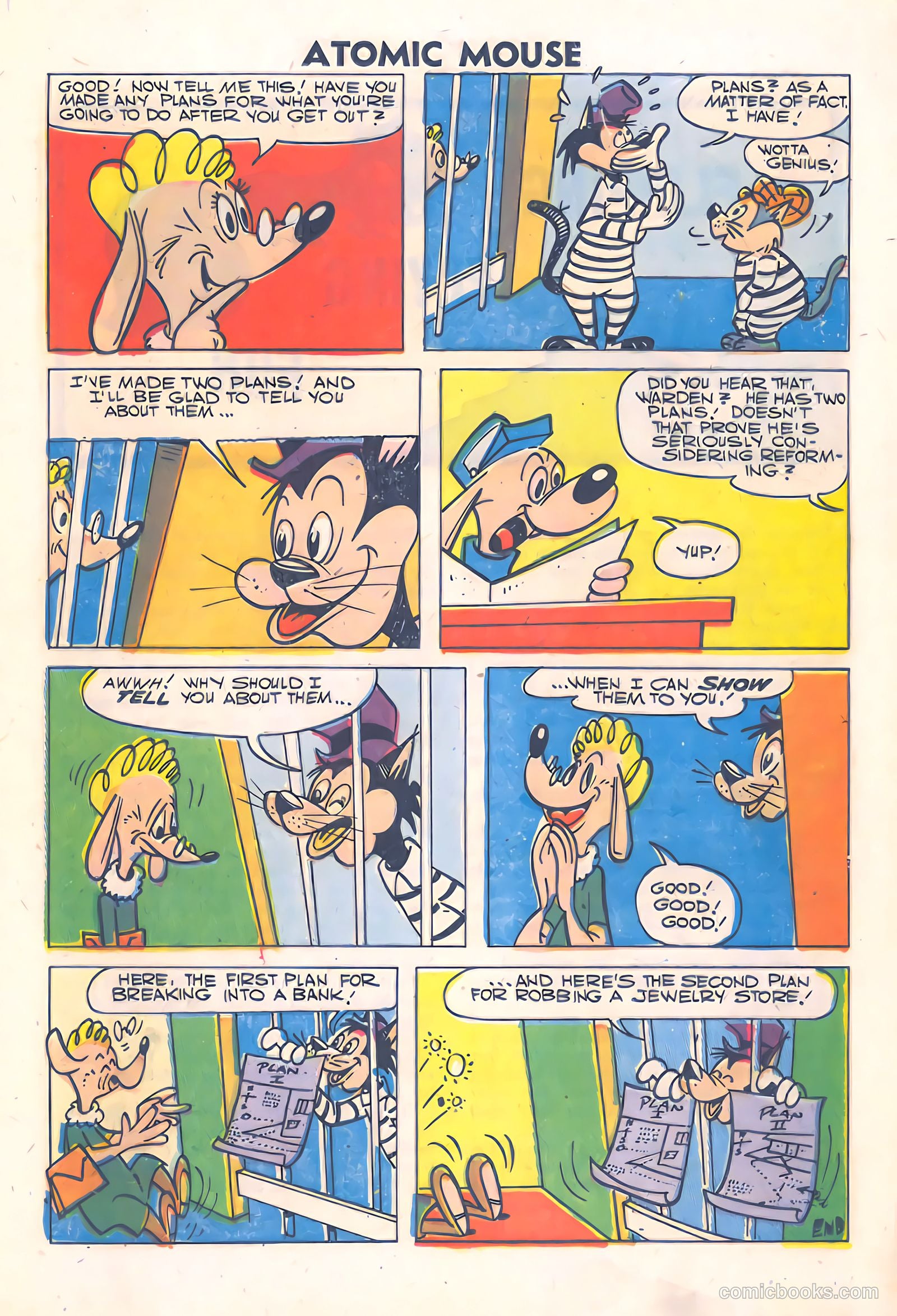 Atomic Mouse #23 (1957) — page 17 of 35