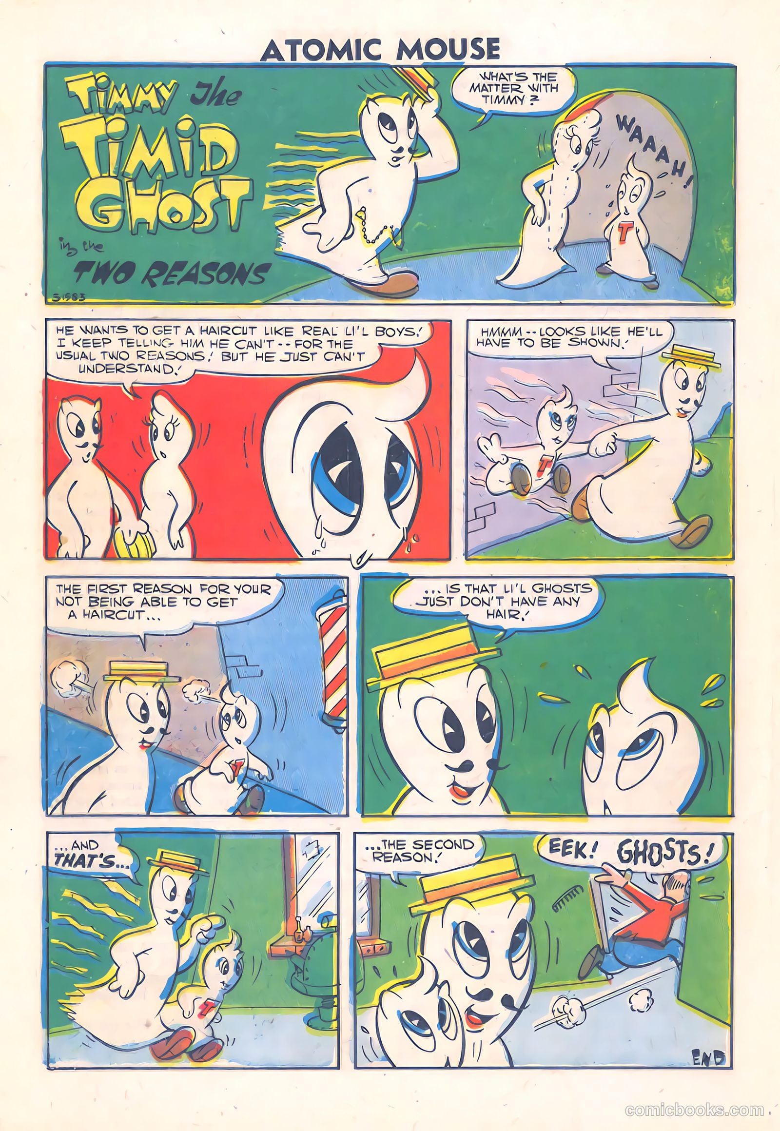 Atomic Mouse #23 (1957) — page 19 of 35