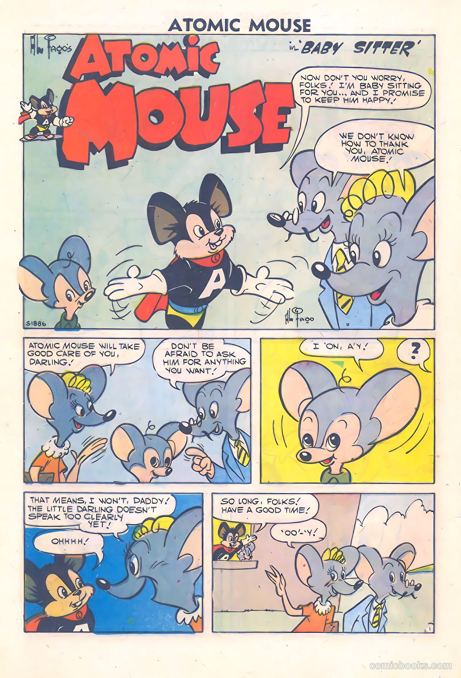 Atomic Mouse #23 (1957) — page 27 of 35