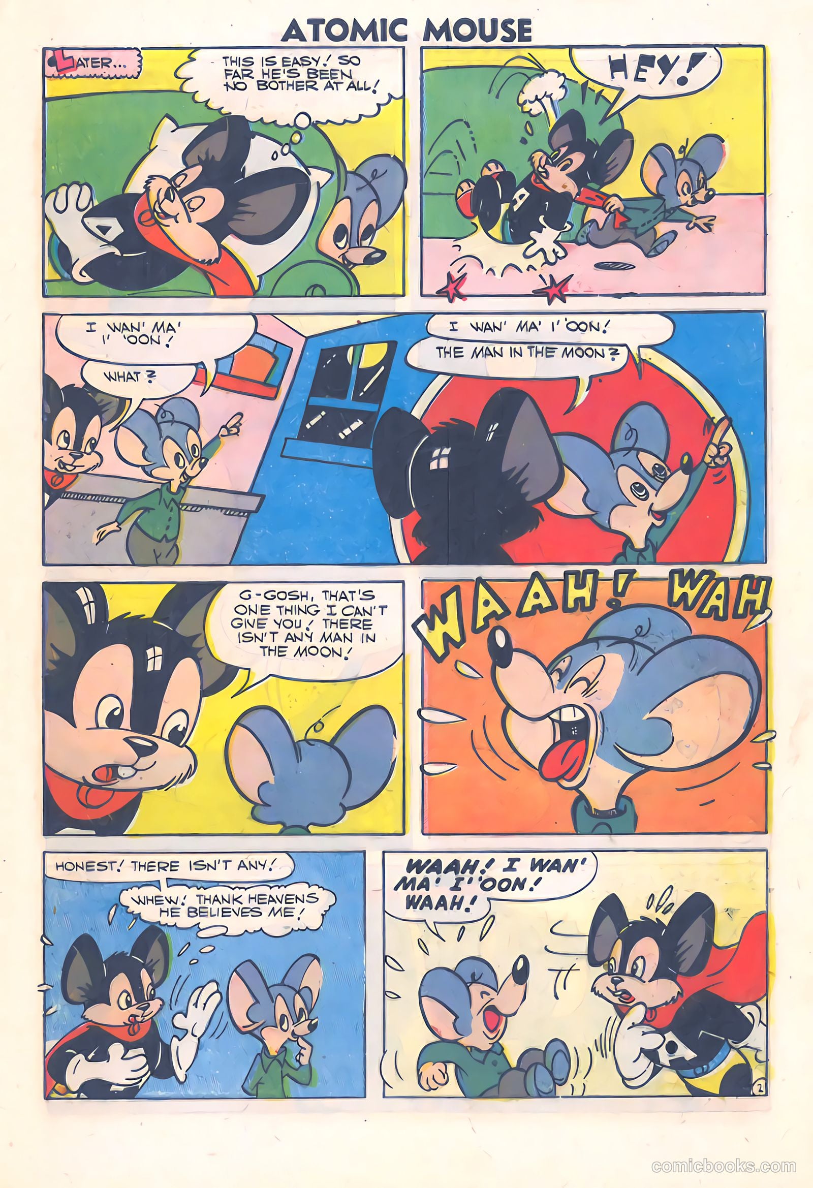 Atomic Mouse #23 (1957) — page 28 of 35