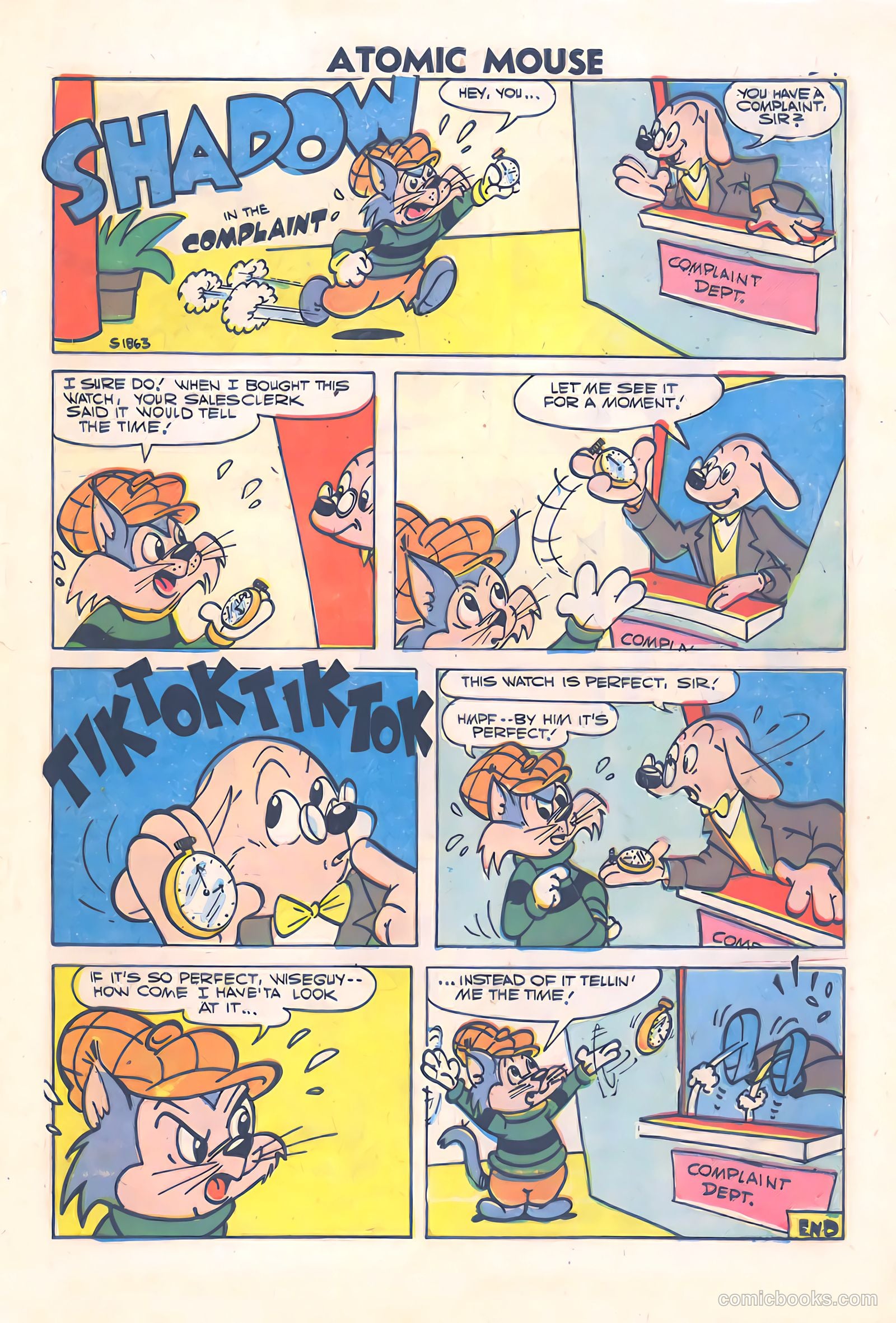Atomic Mouse #23 (1957) — page 30 of 35