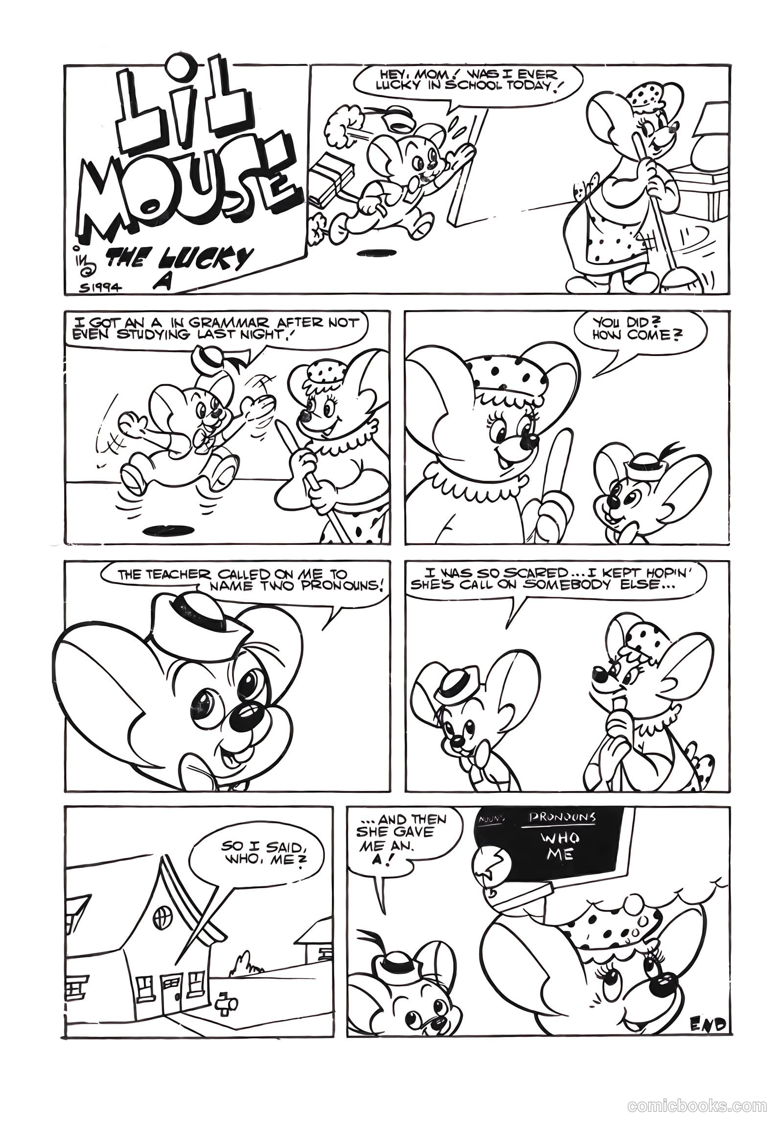 Atomic Mouse #23 (1957) — page 34 of 35