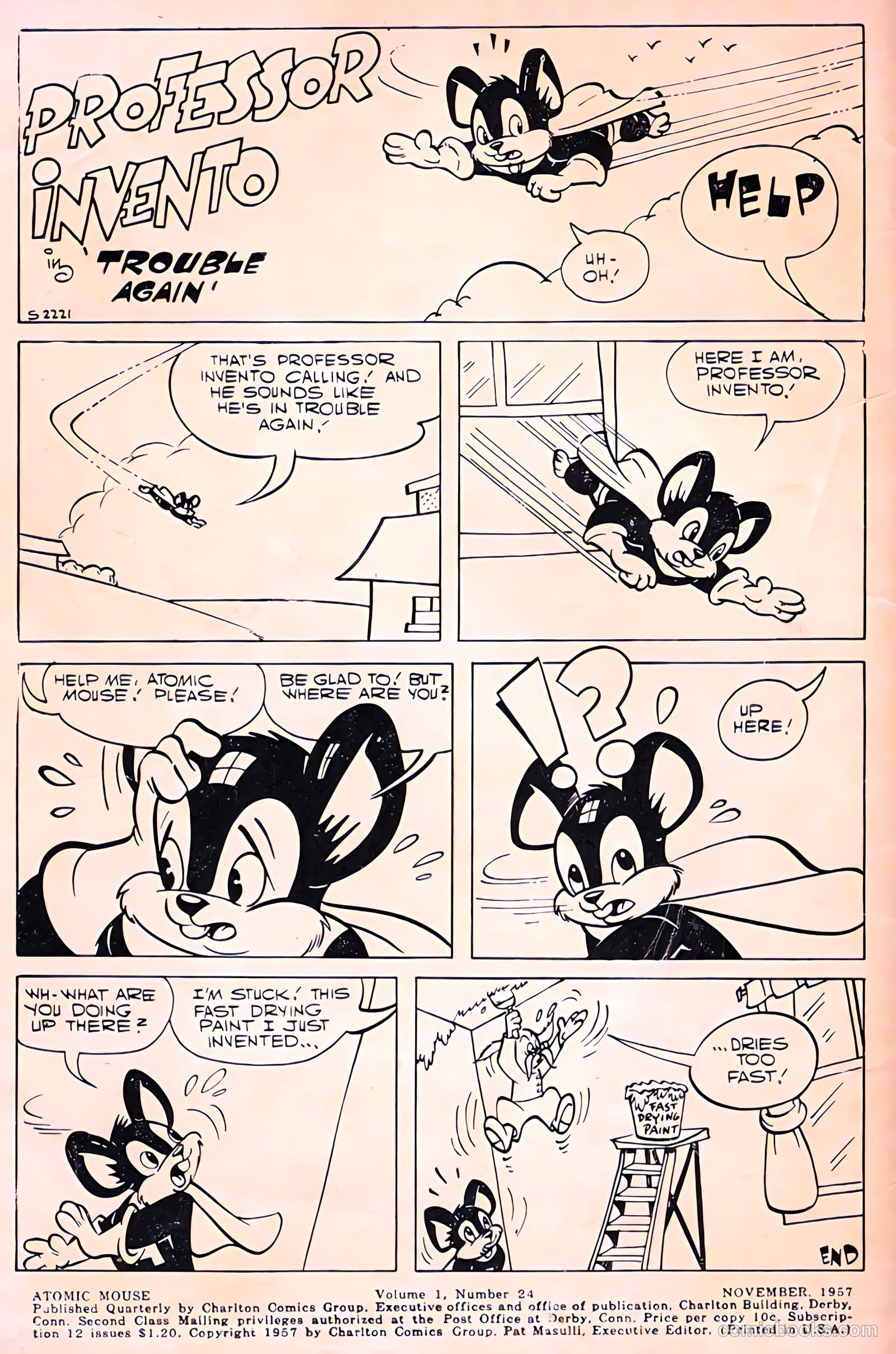Atomic Mouse #24 (1957) — page 2 of 37