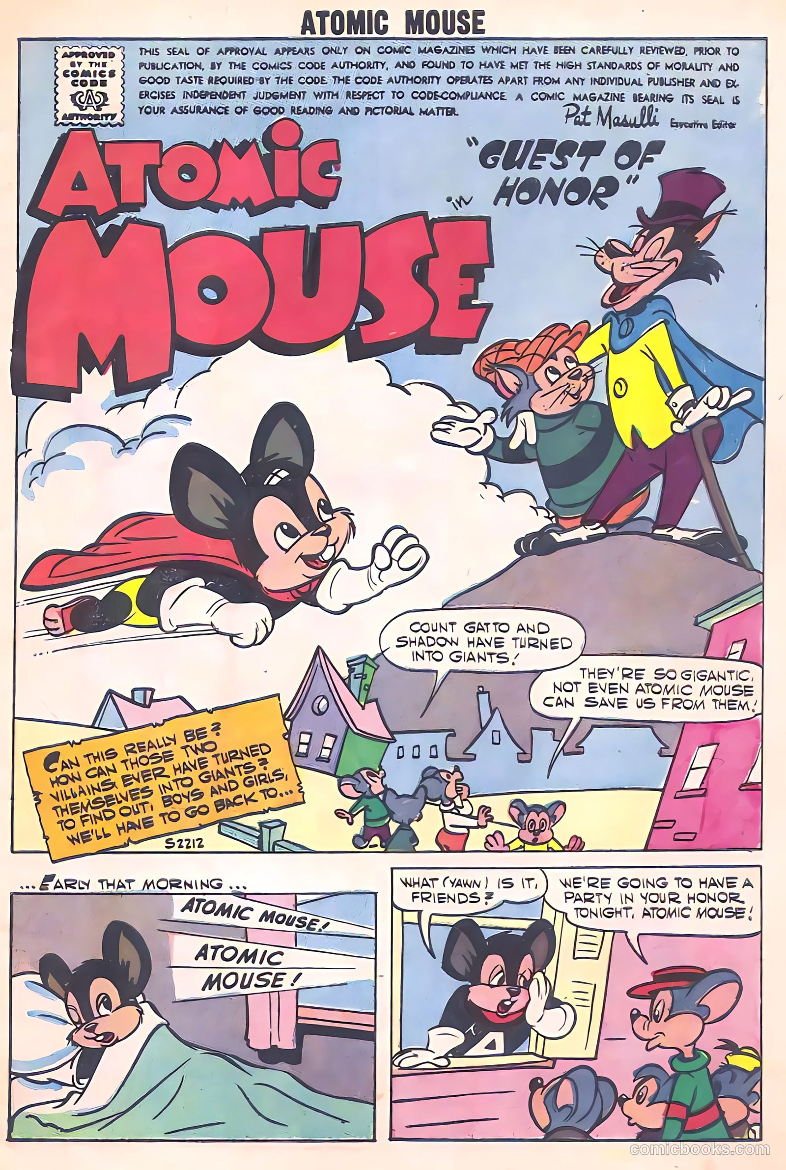 Atomic Mouse #24 (1957) — page 3 of 37