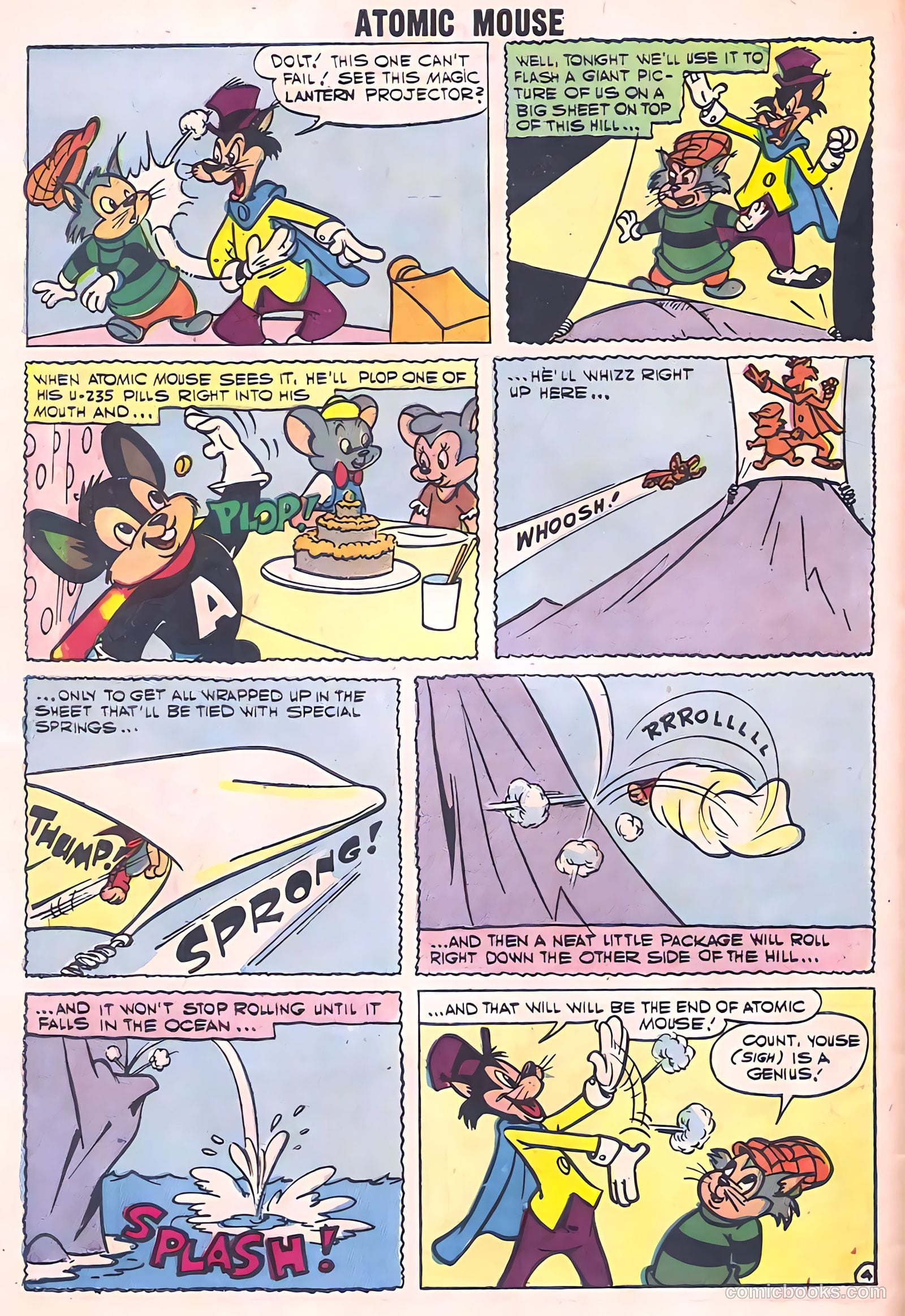 Atomic Mouse #24 (1957) — page 6 of 37