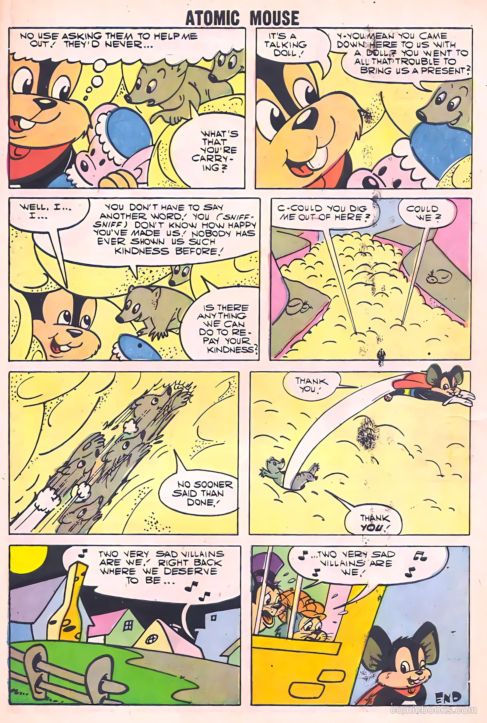 Atomic Mouse #24 (1957) — page 31 of 37