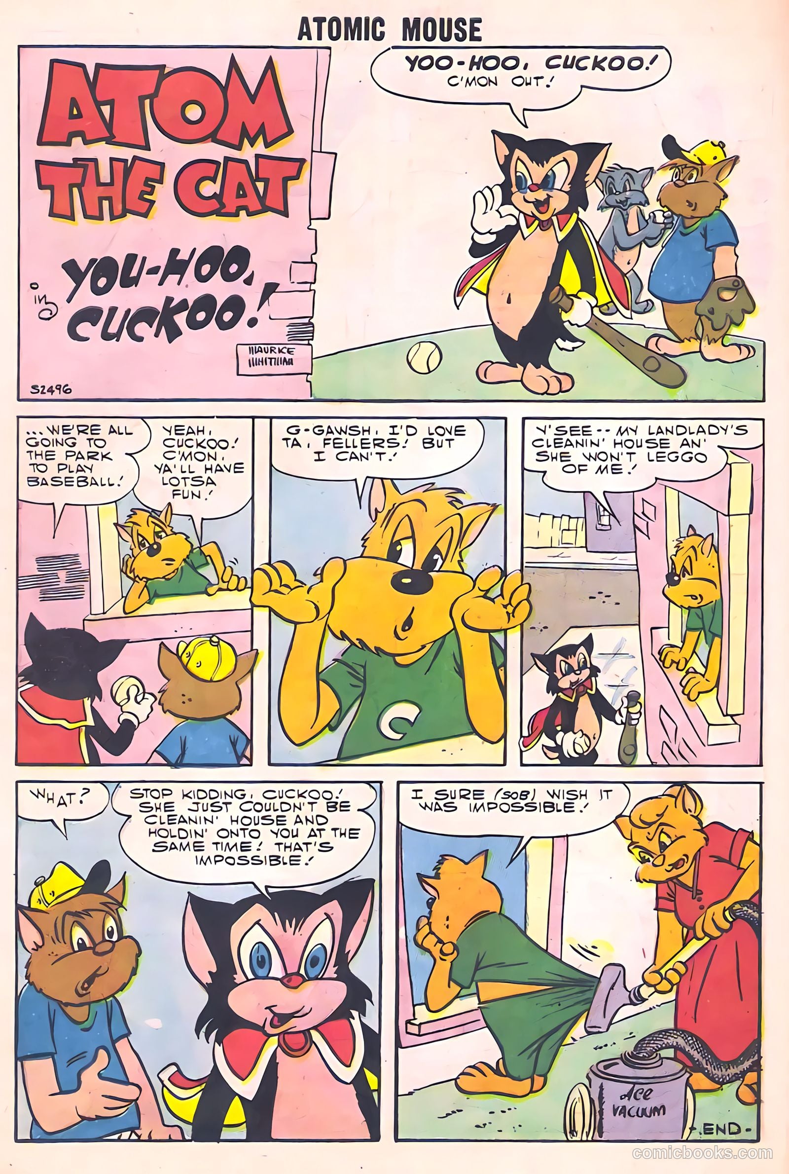 Atomic Mouse #24 (1957) — page 32 of 37