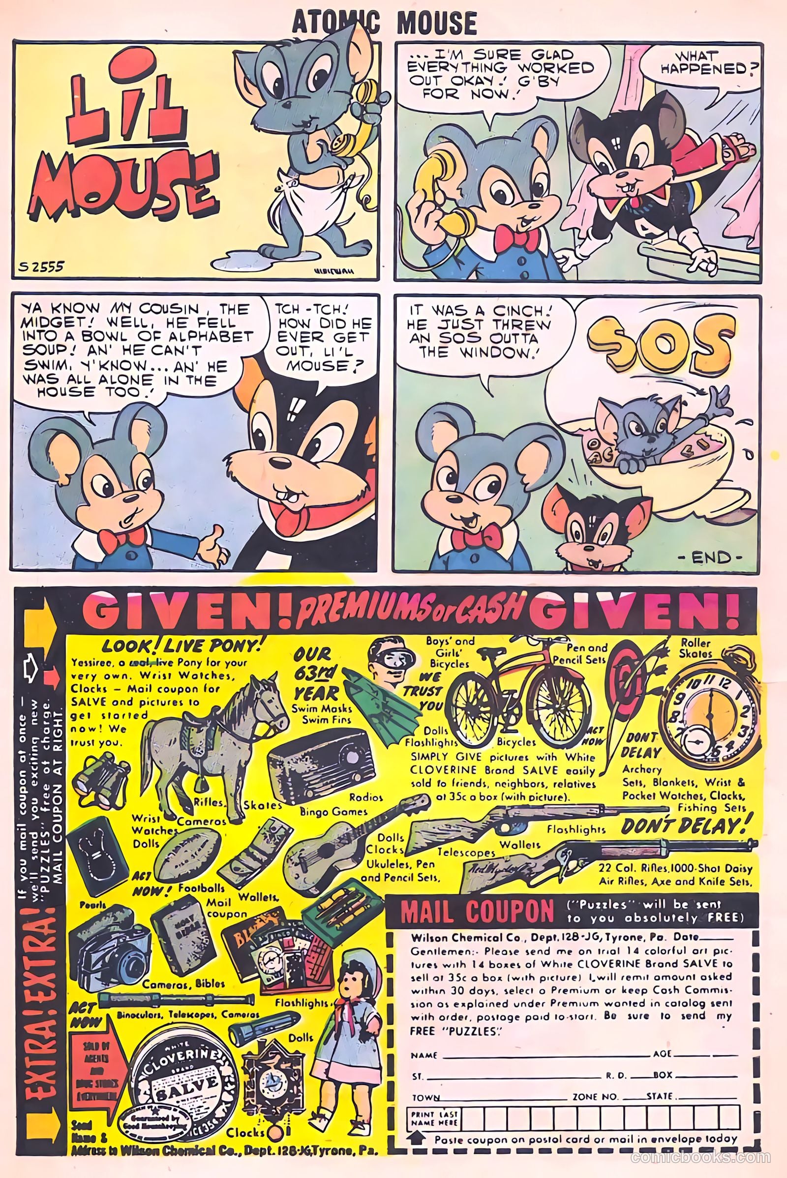 Atomic Mouse #24 (1957) — page 33 of 37