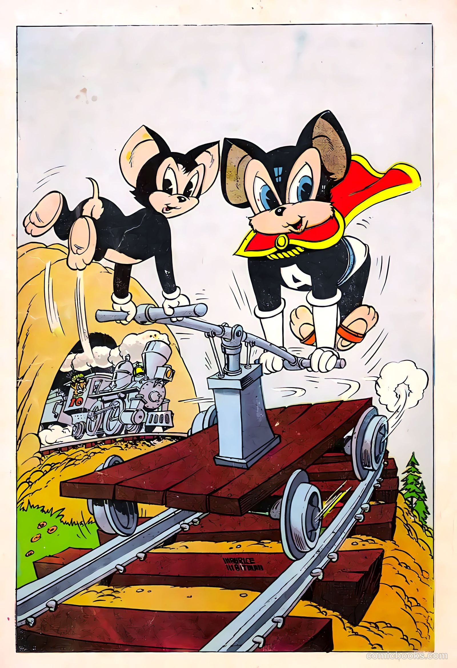 Atomic Mouse #24 (1957) — page 36 of 37