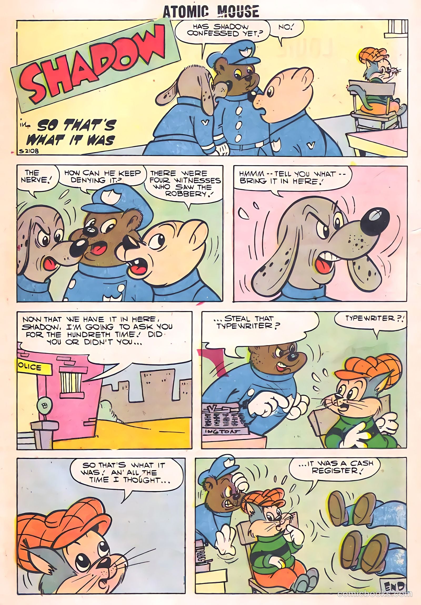 Atomic Mouse #25 (1958) — page 17 of 37