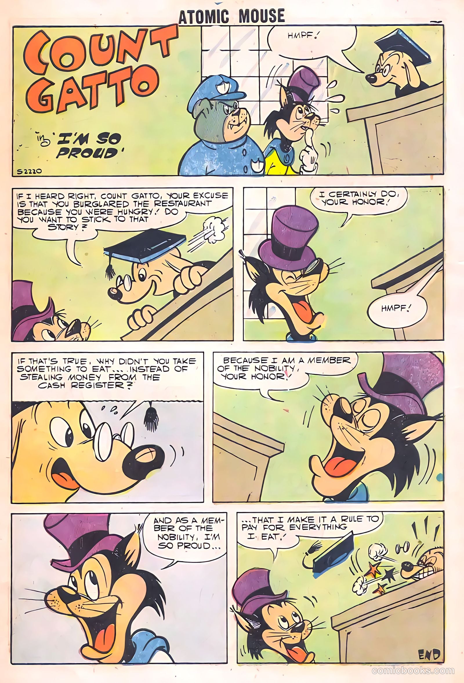 Atomic Mouse #25 (1958) — page 27 of 37