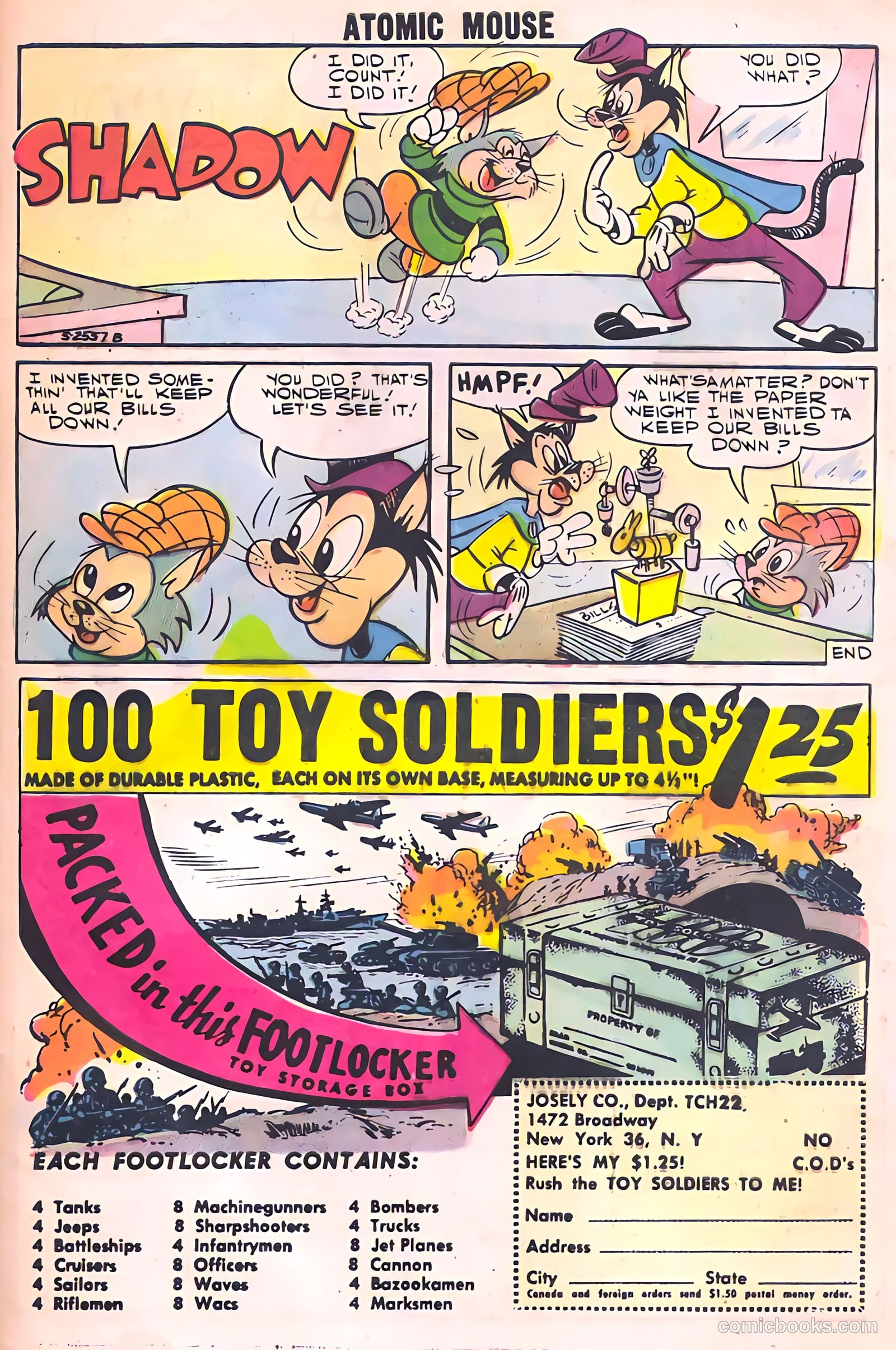 Atomic Mouse #25 (1958) — page 33 of 37