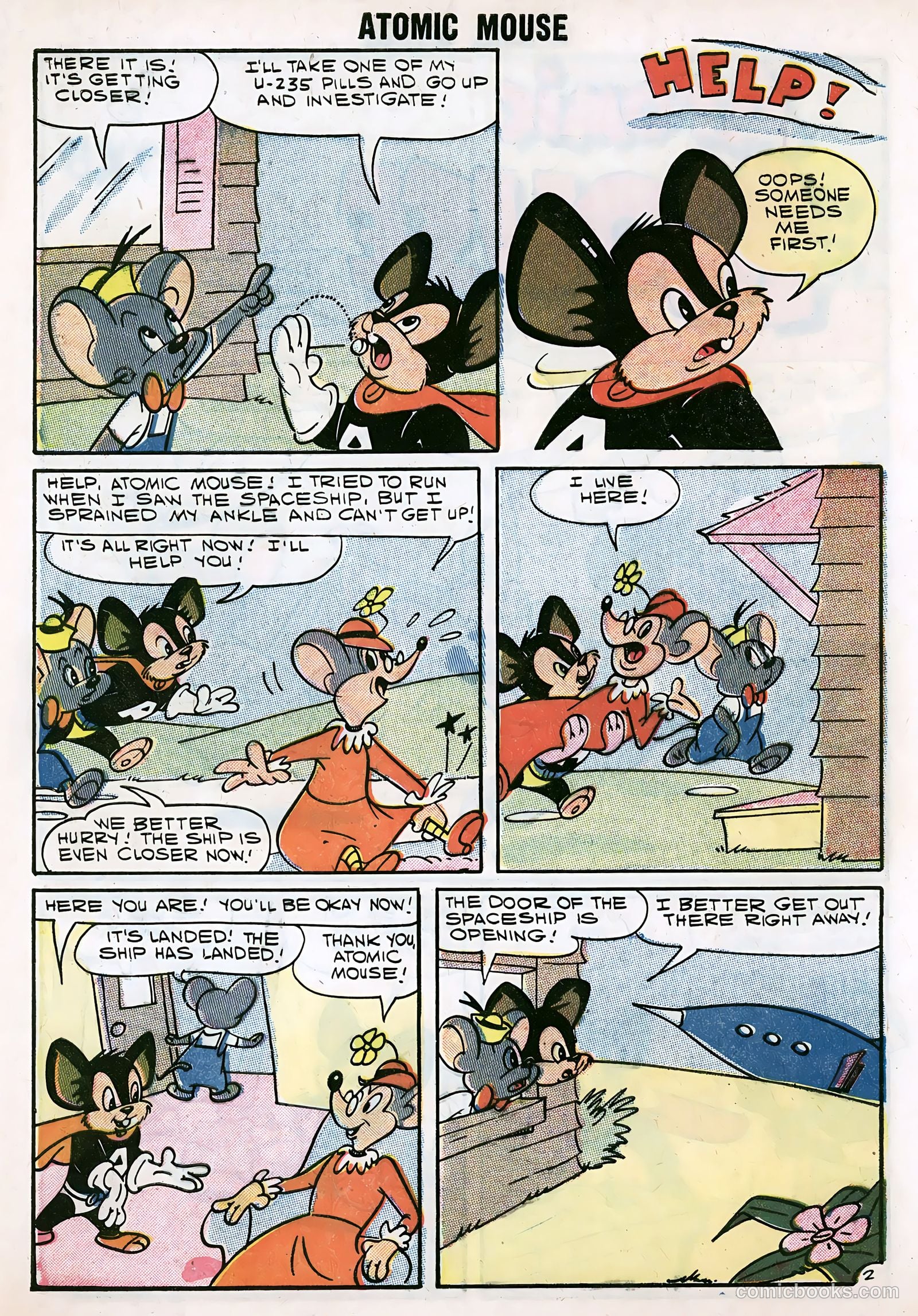 Atomic Mouse #26 (1958) — page 12 of 68