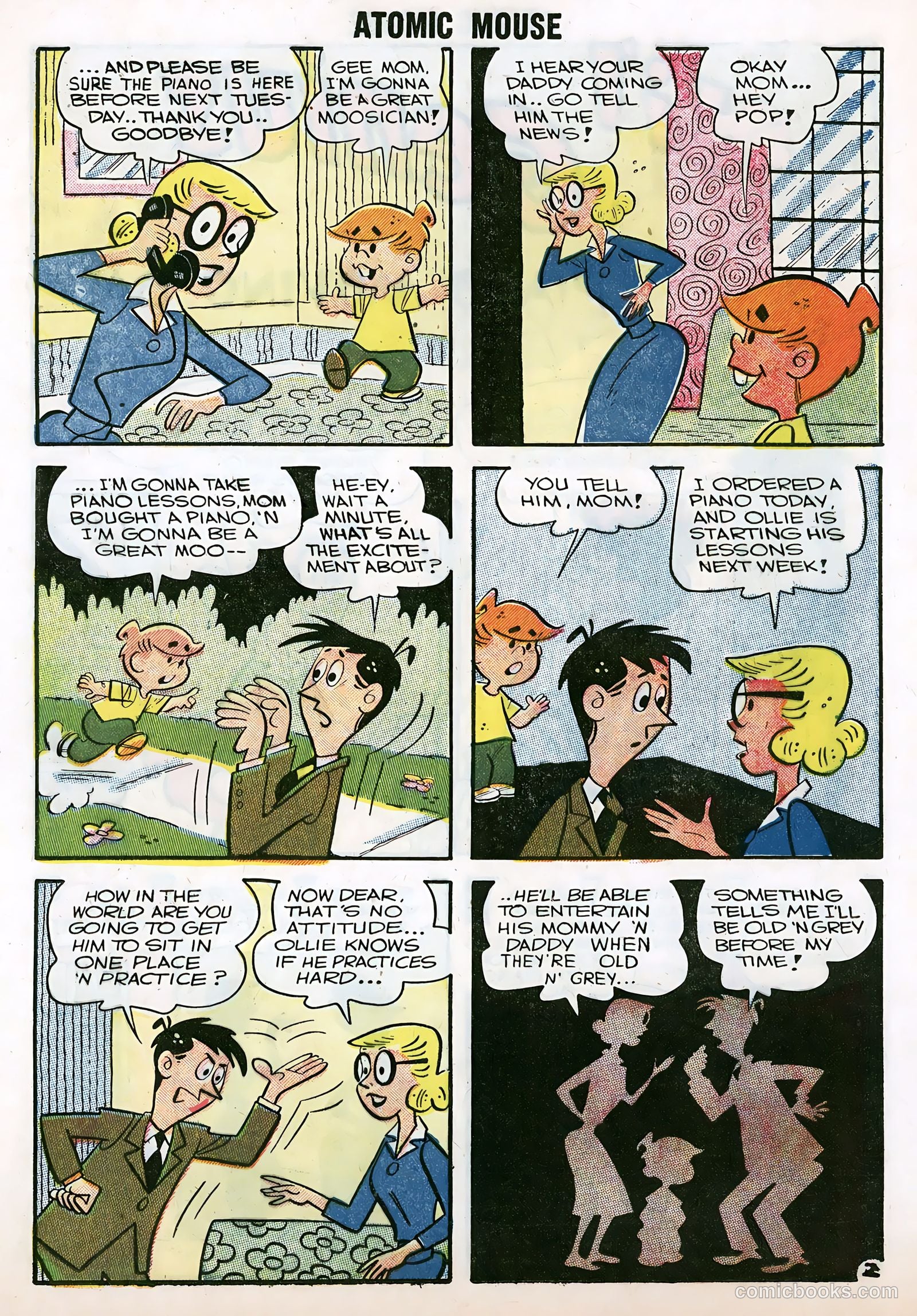 Atomic Mouse #26 (1958) — page 44 of 68