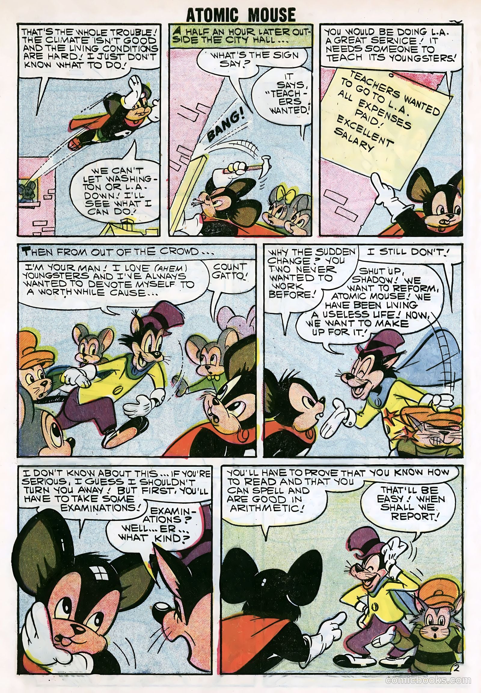 Atomic Mouse #26 (1958) — page 55 of 68