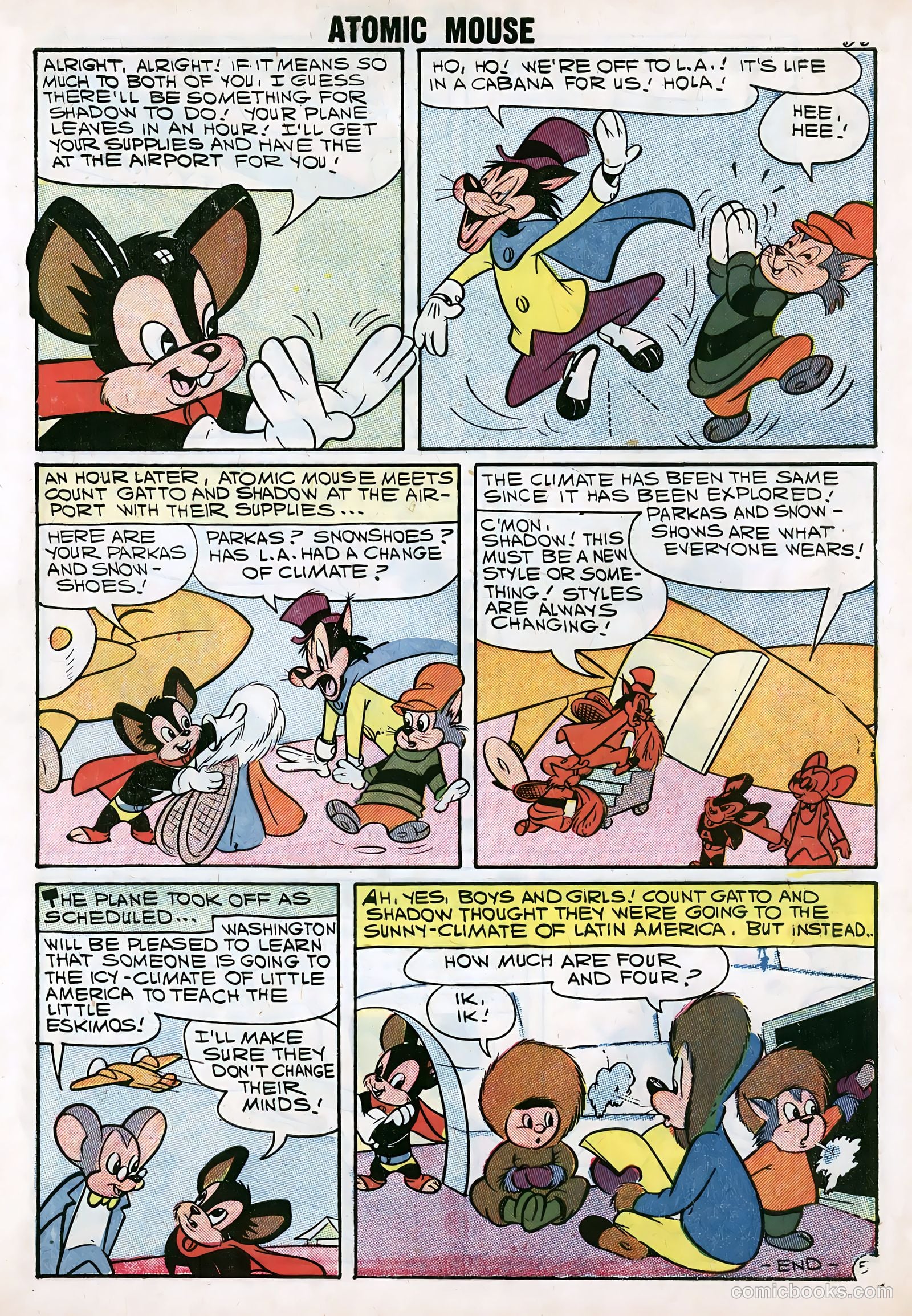 Atomic Mouse #26 (1958) — page 58 of 68