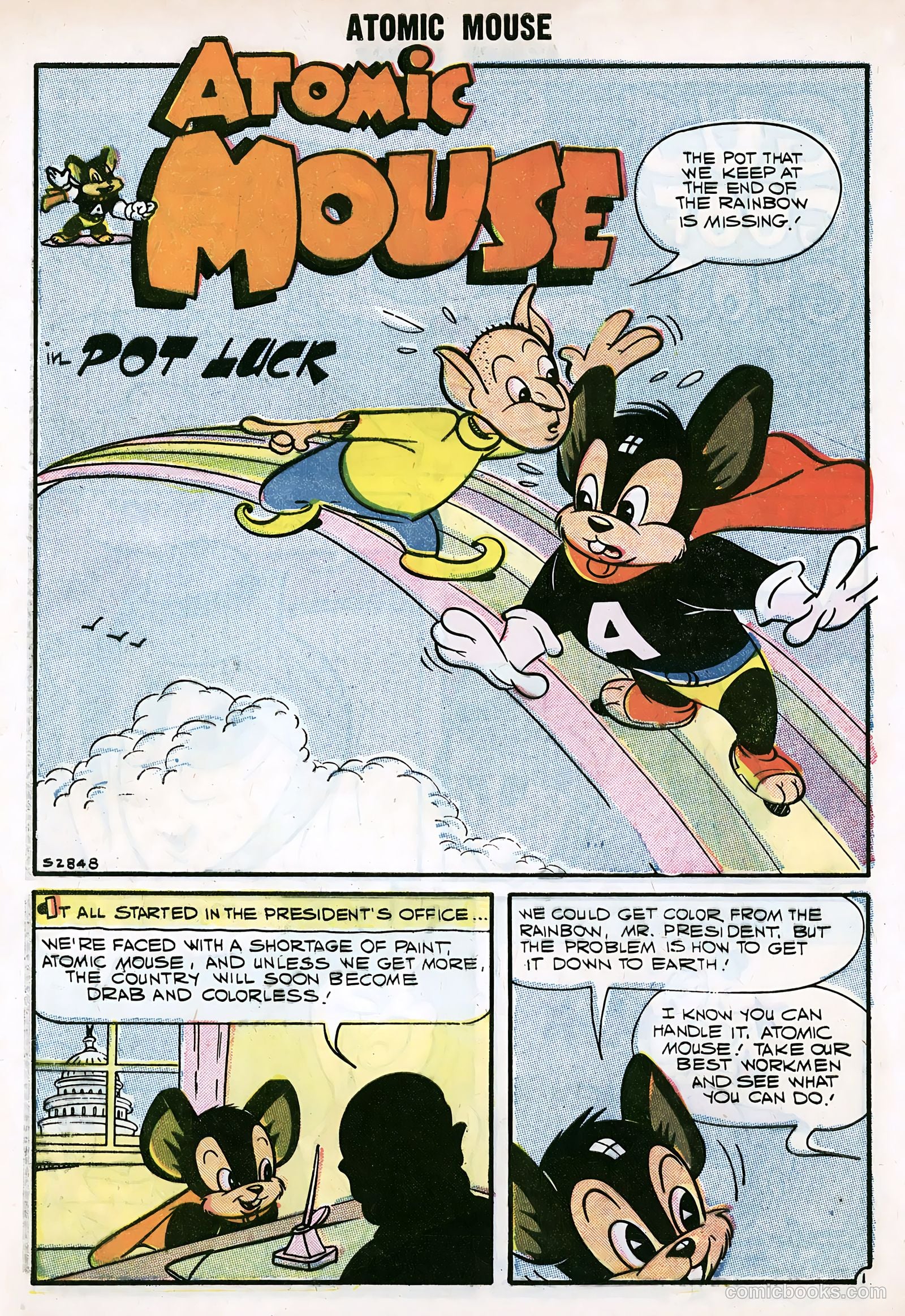Atomic Mouse #26 (1958) — page 60 of 68