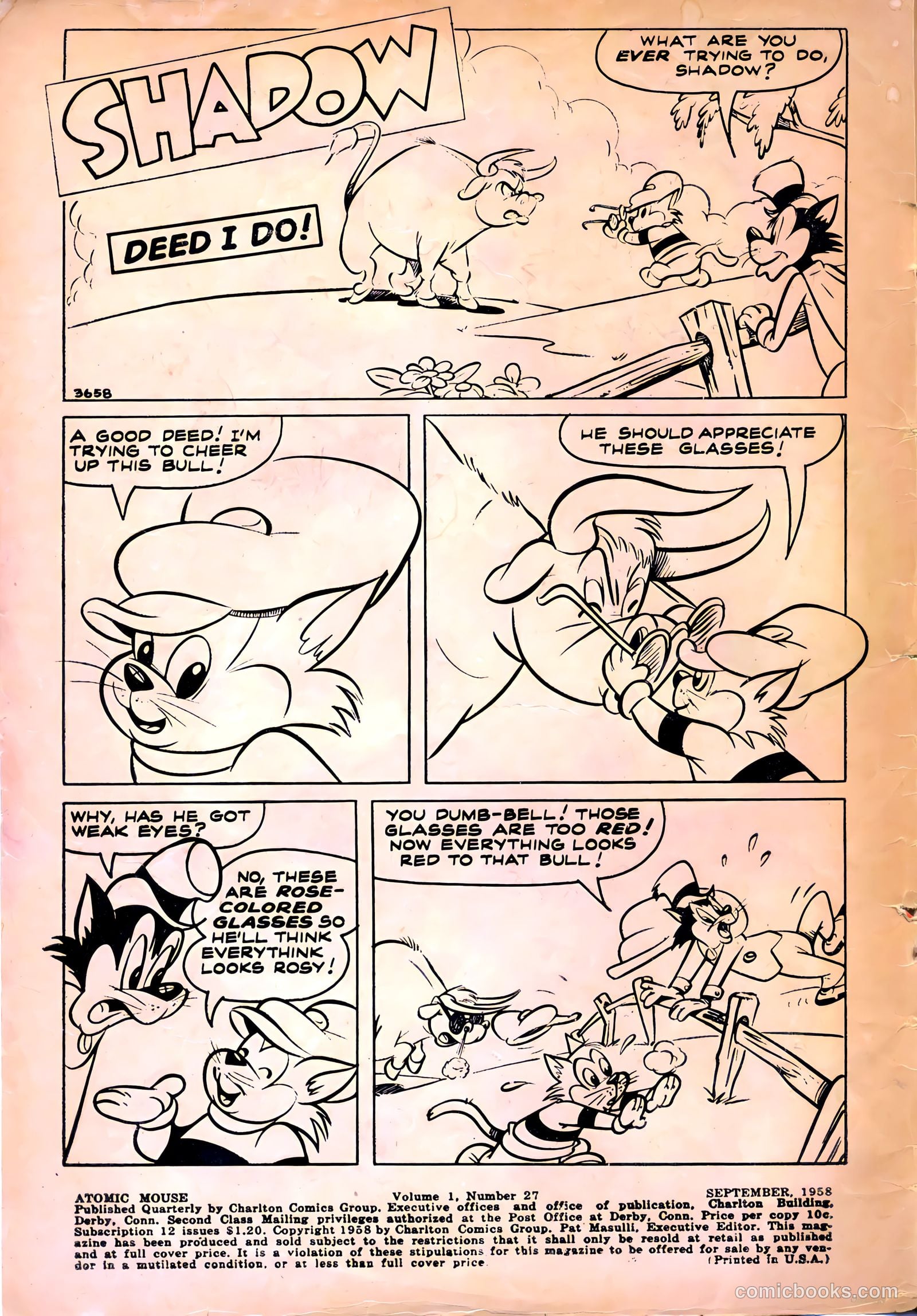 Atomic Mouse #27 (1958) — page 2 of 36