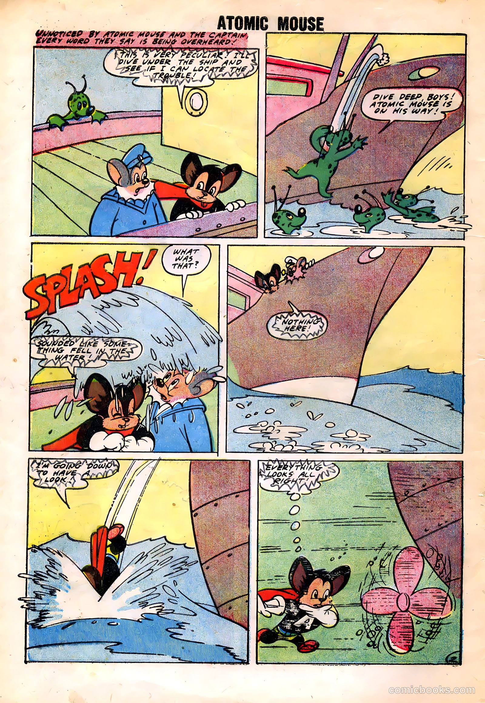 Atomic Mouse #27 (1958) — page 4 of 36