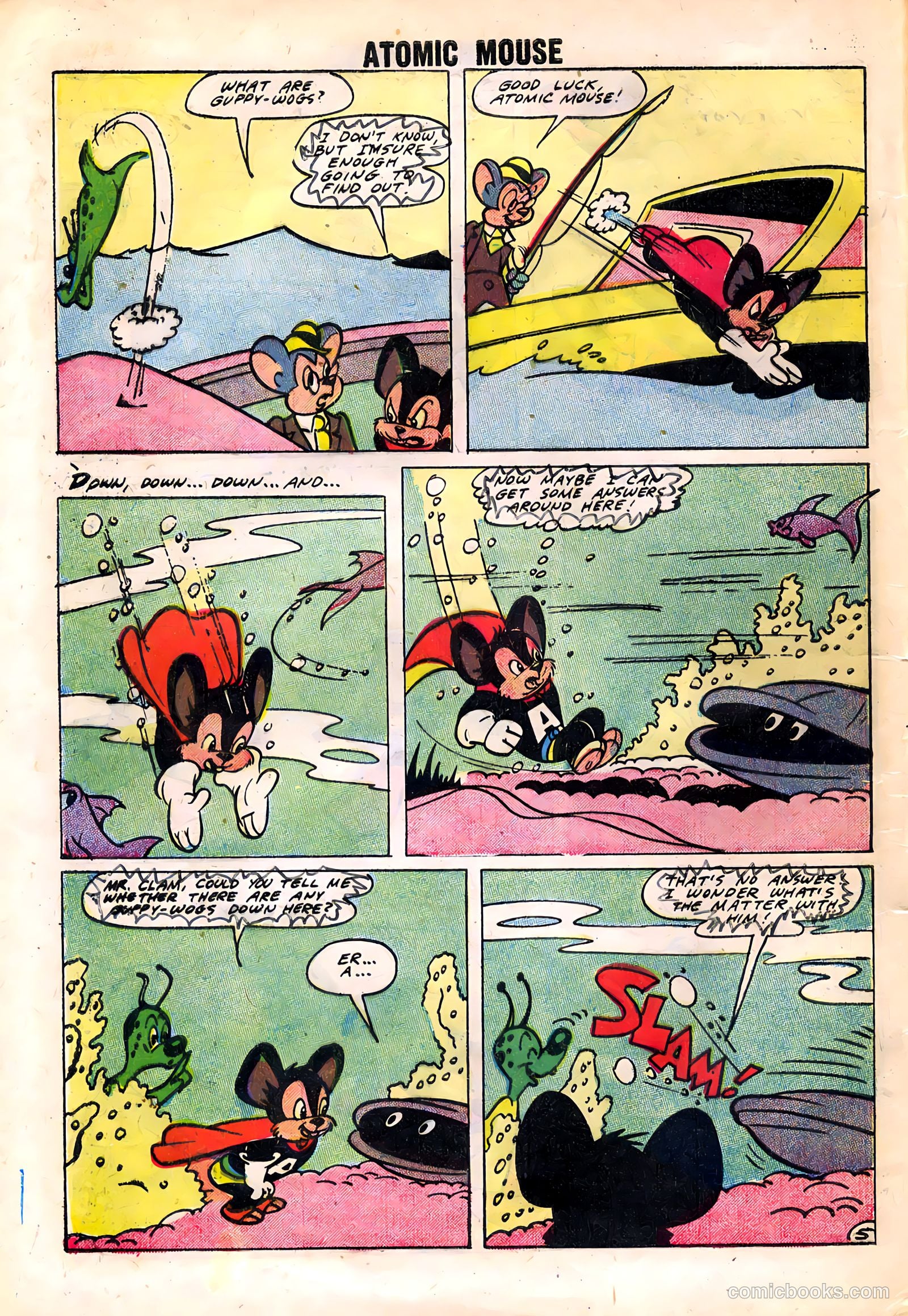 Atomic Mouse #27 (1958) — page 8 of 36