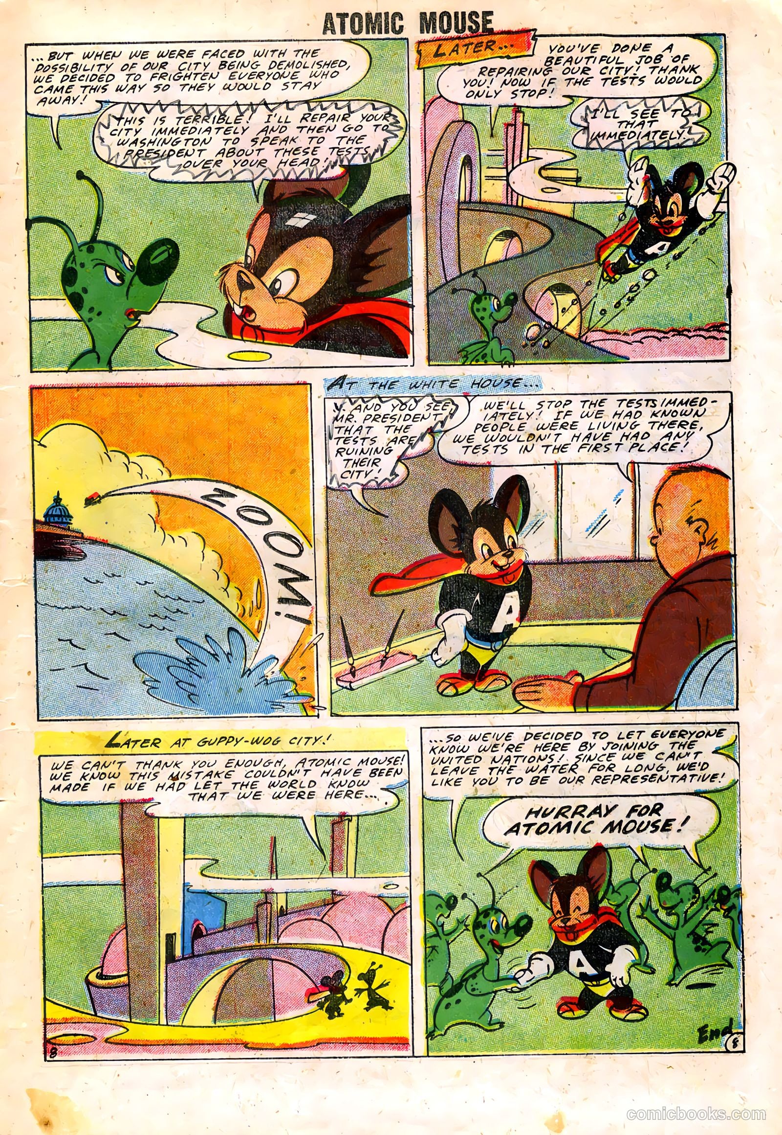 Atomic Mouse #27 (1958) — page 11 of 36