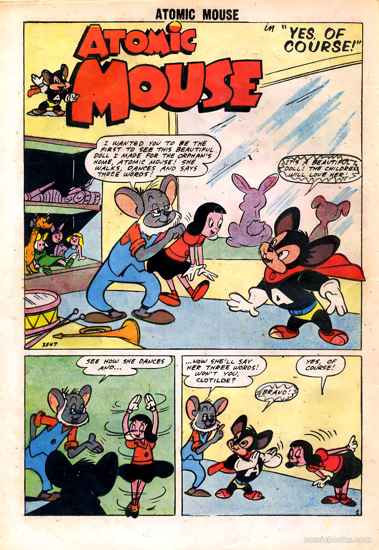 Atomic Mouse #27 (1958) — page 12 of 36