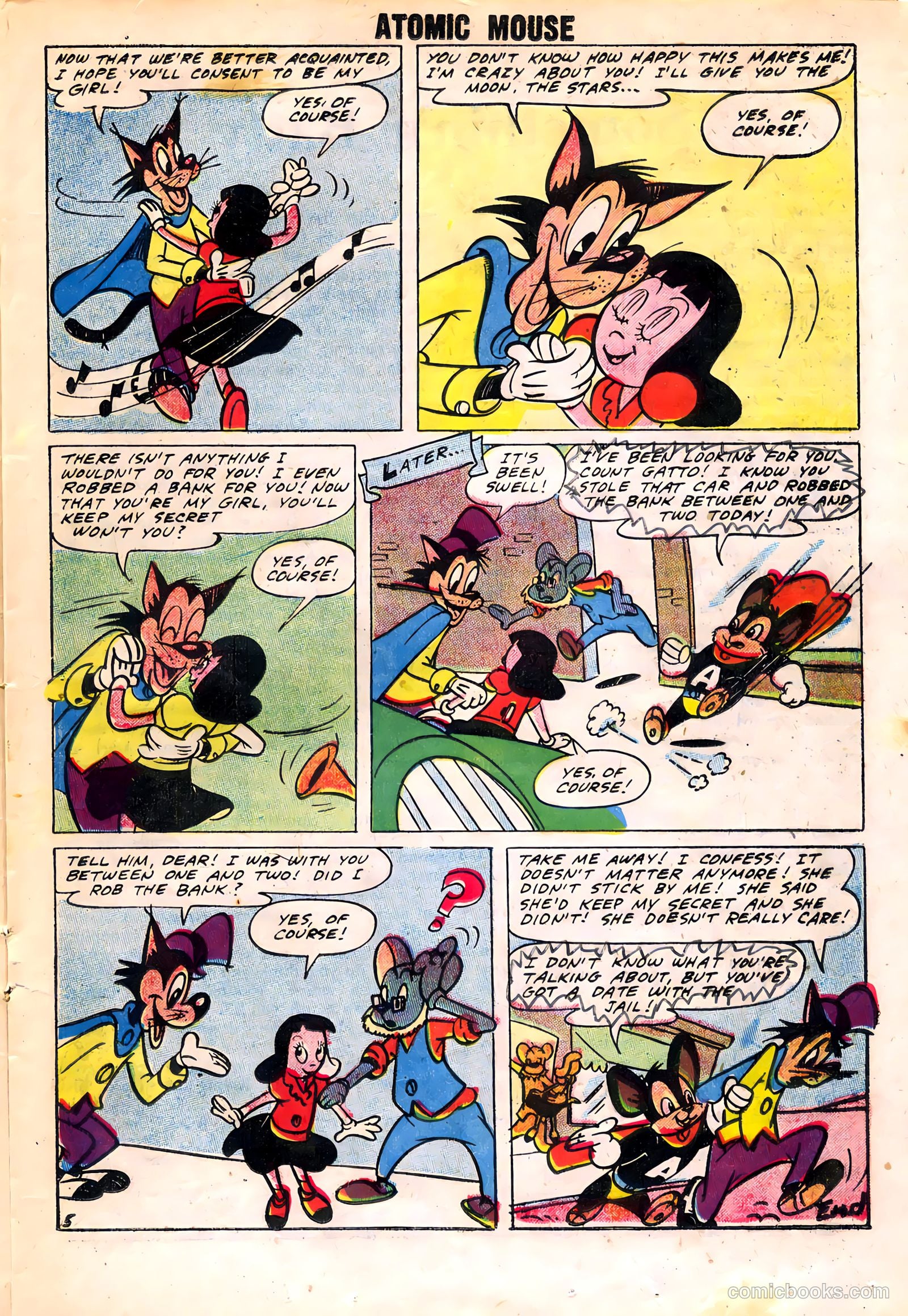 Atomic Mouse #27 (1958) — page 17 of 36