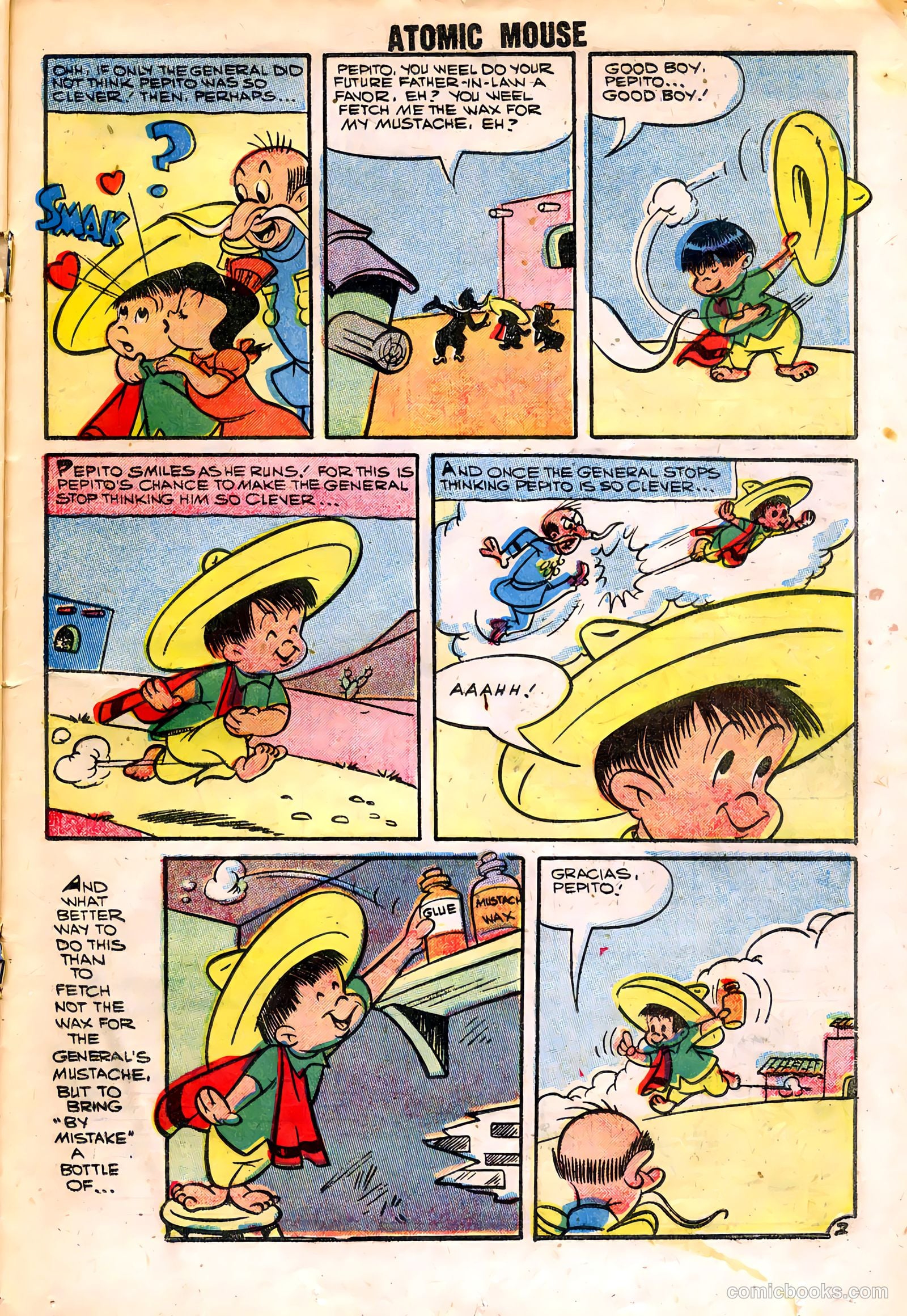 Atomic Mouse #27 (1958) — page 21 of 36