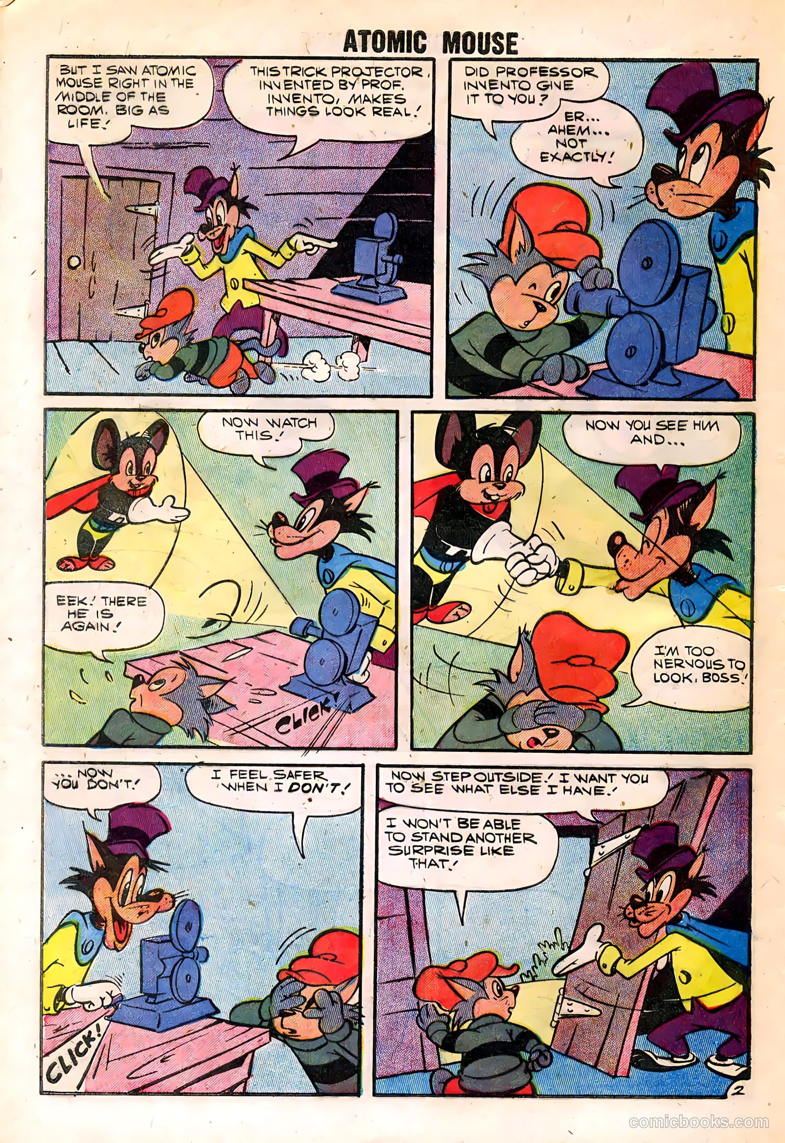 Atomic Mouse #27 (1958) — page 28 of 36