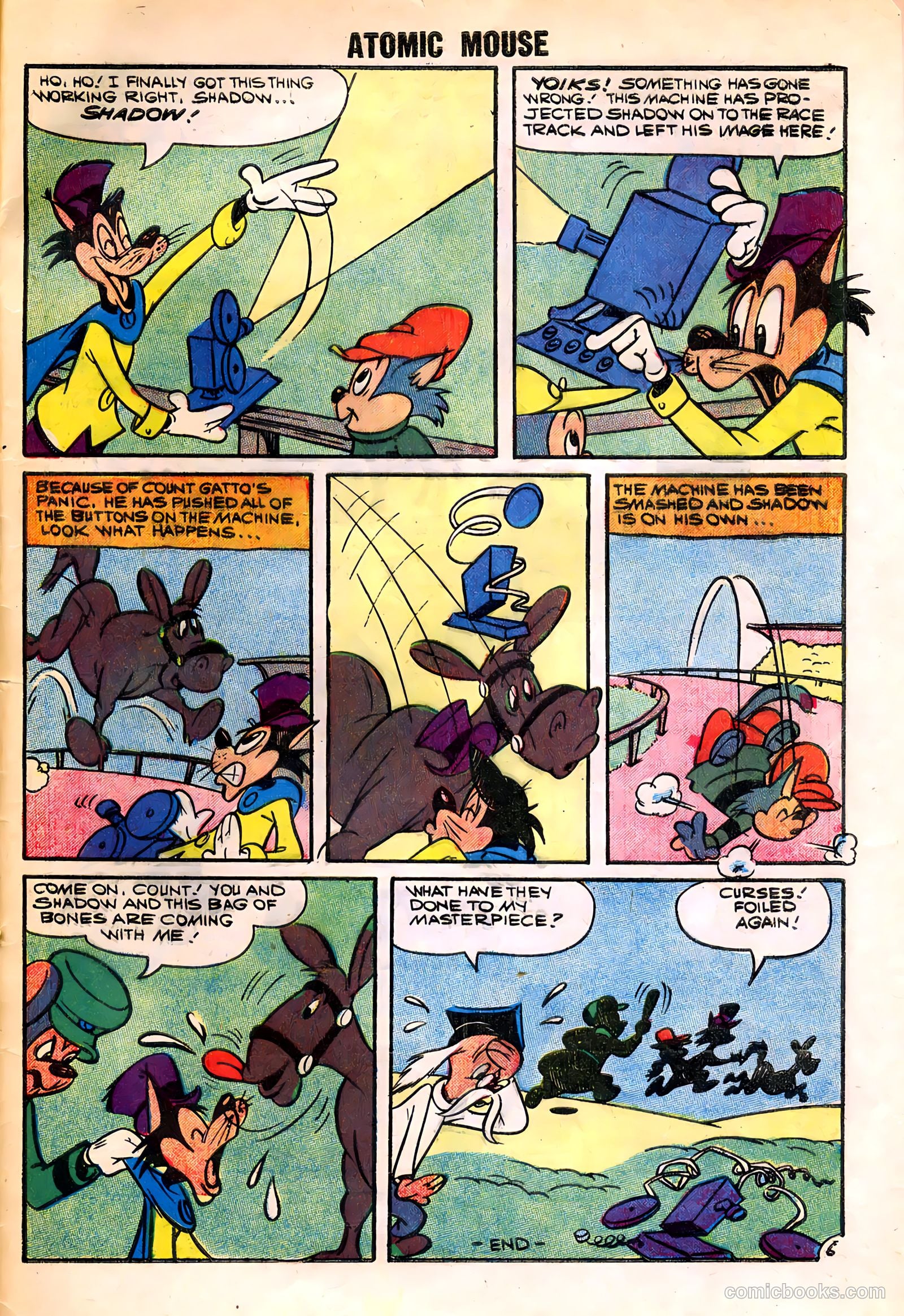 Atomic Mouse #27 (1958) — page 33 of 36
